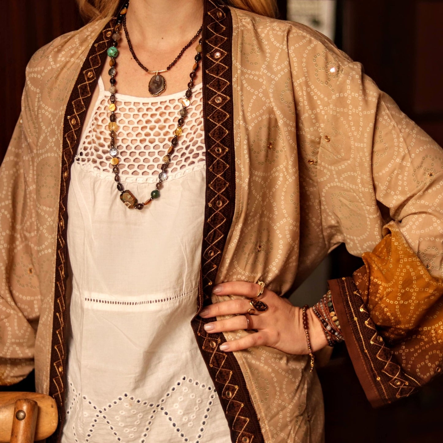 Sandsmoke Kimono - Handmade Jewellery - i am boho