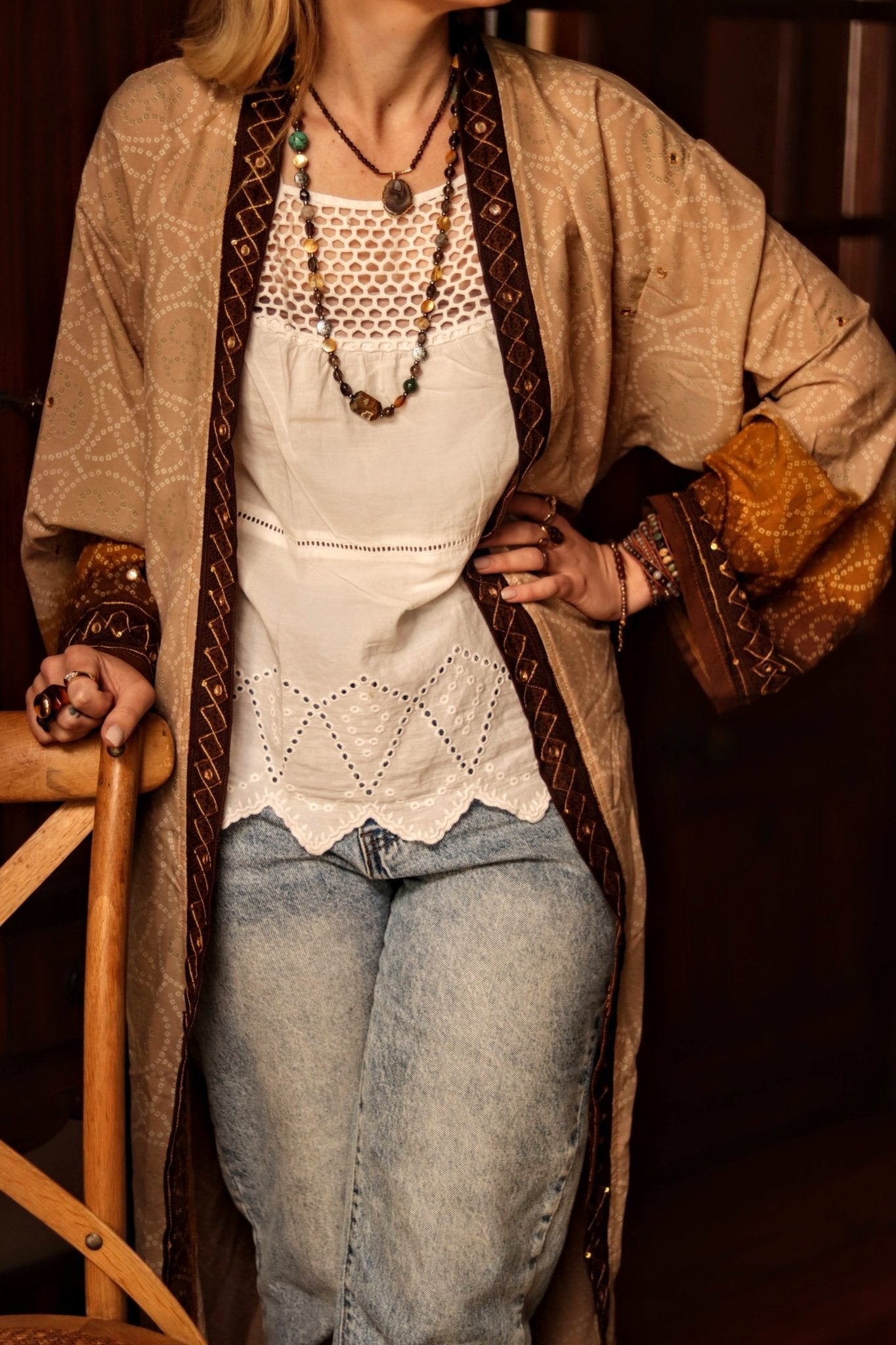 Sandsmoke Kimono - Handmade Jewellery - i am boho