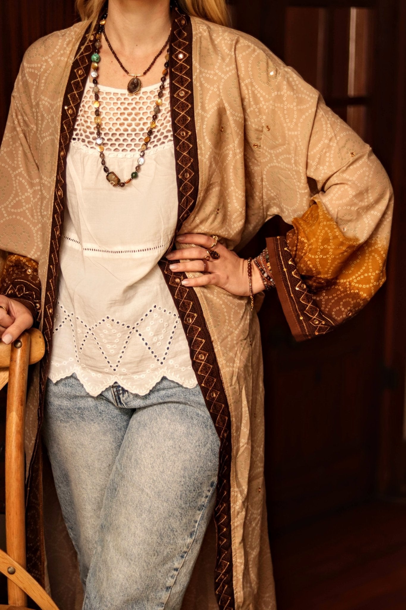 Sandsmoke Kimono - Handmade Jewellery - i am boho