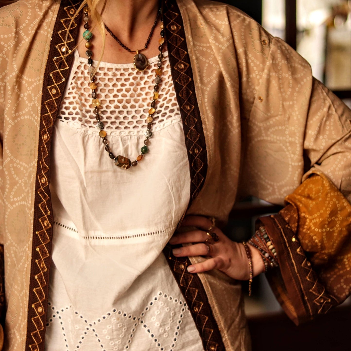 Sandsmoke Kimono - Handmade Jewellery - i am boho