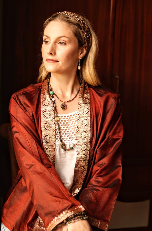 Last Ember Kimono Jacket - Handmade Jewellery - i am boho