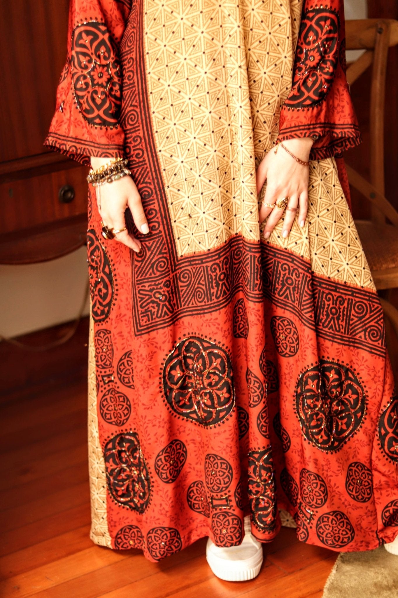 Dusk Rose Kaftan - Handmade Jewellery - i am boho