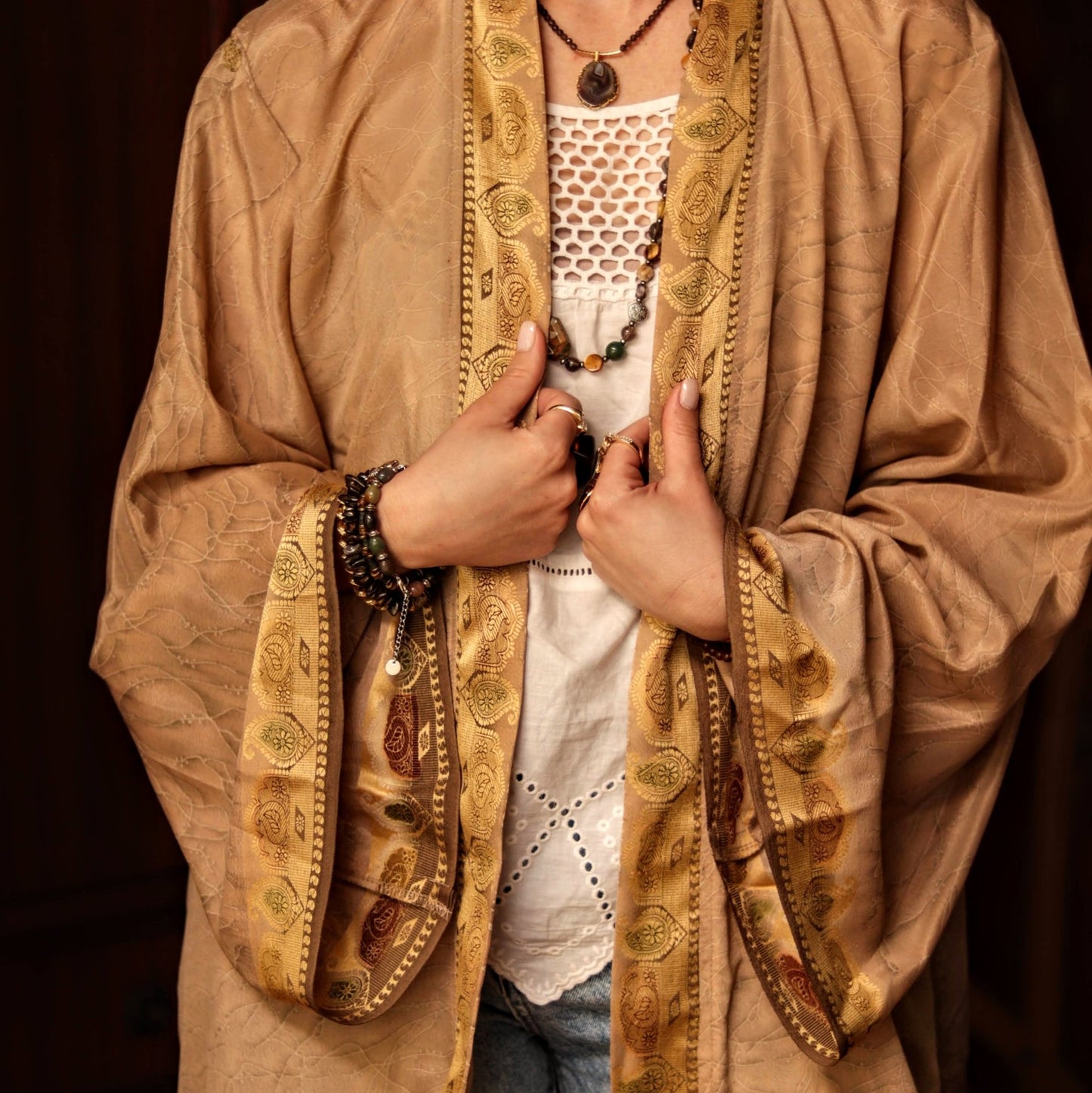 Ember Horizon Kimono - Handmade Jewellery - i am boho