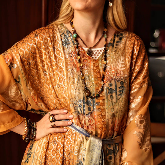 Ashen Ember Kaftan - Handmade Jewellery - i am boho