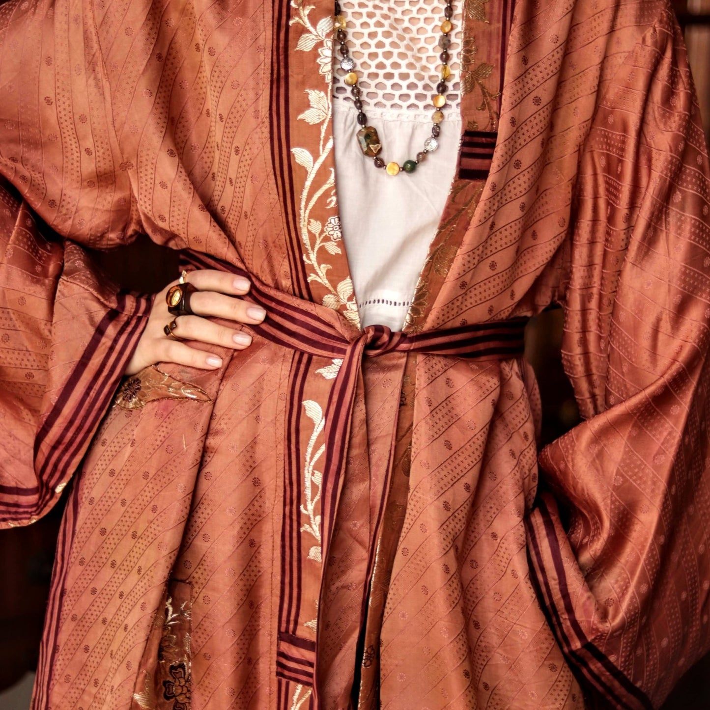 Wild Rose Kimono - Handmade Jewellery - i am boho