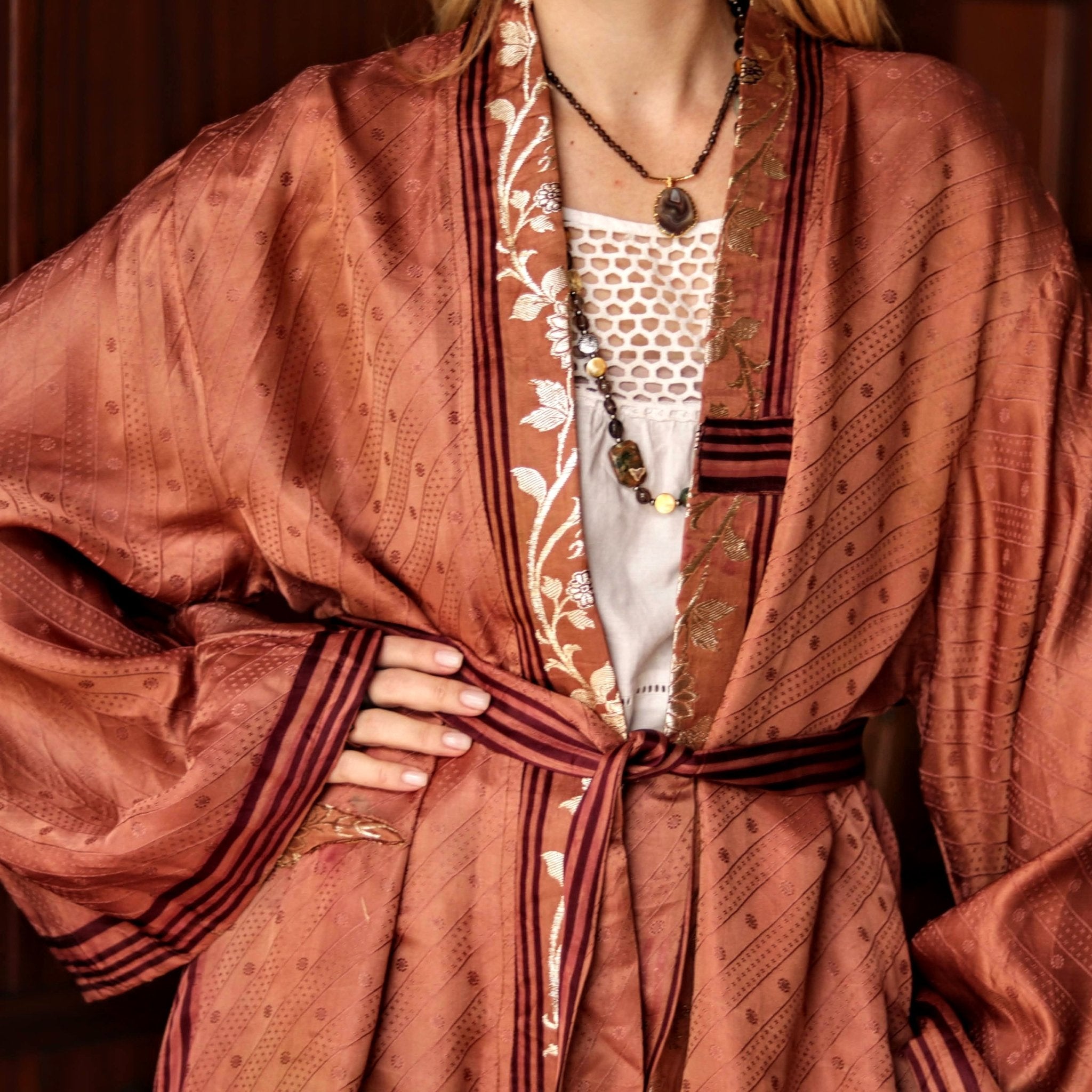 Wild Rose Kimono - Handmade Jewellery - i am boho