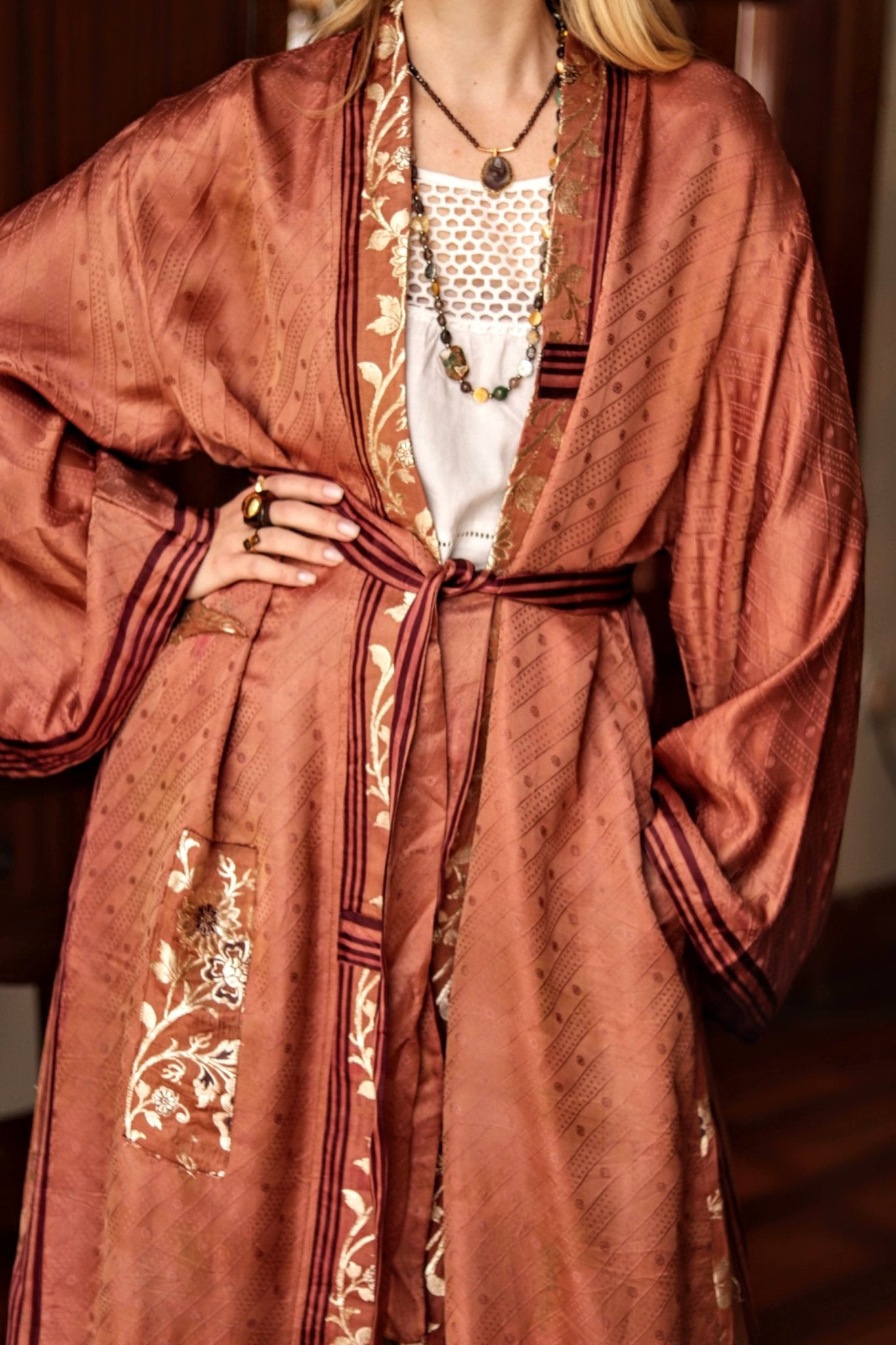 Wild Rose Kimono - Handmade Jewellery - i am boho