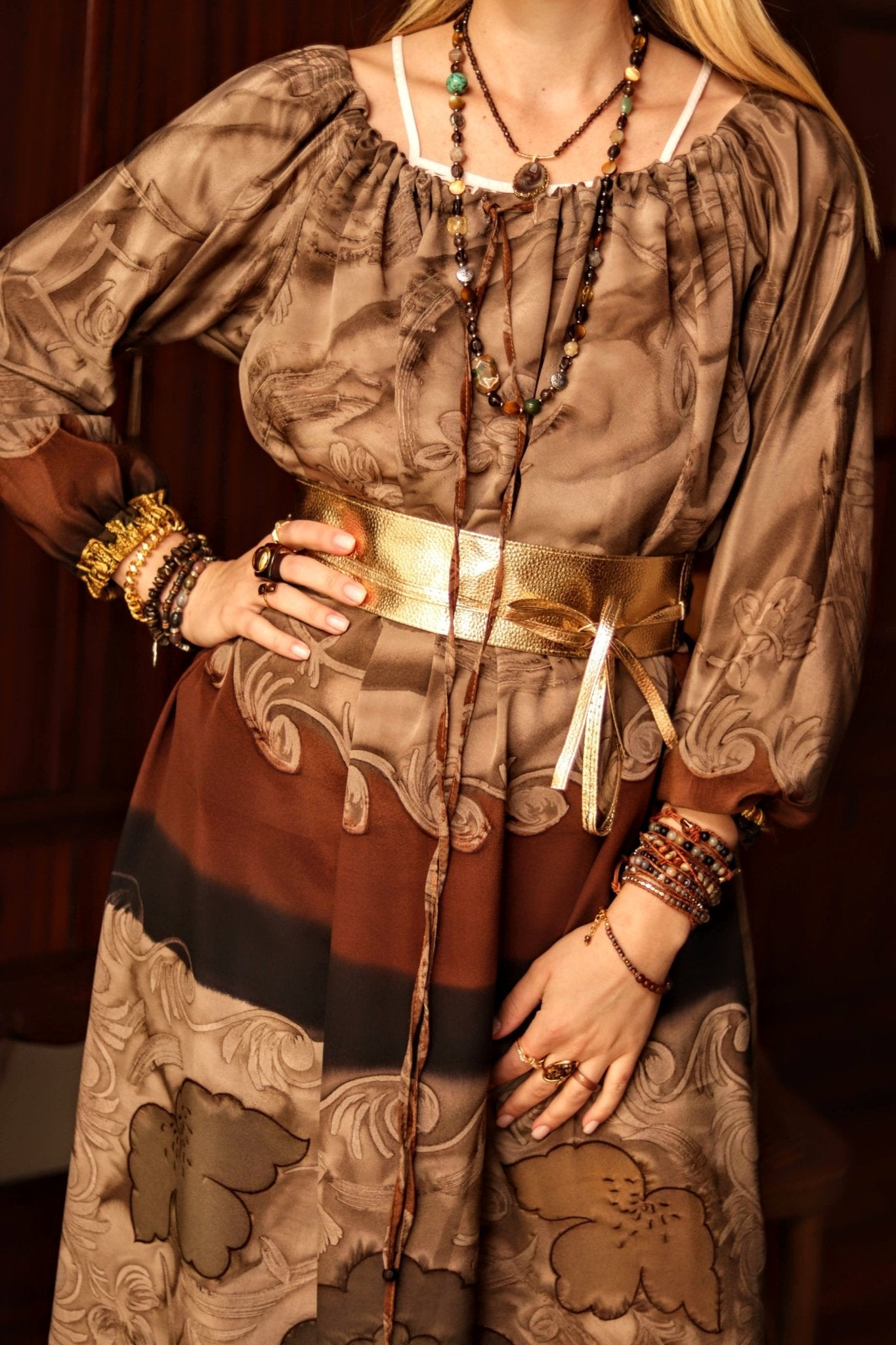 Taleah Smokey Cloud Dress - Handmade Jewellery - i am boho