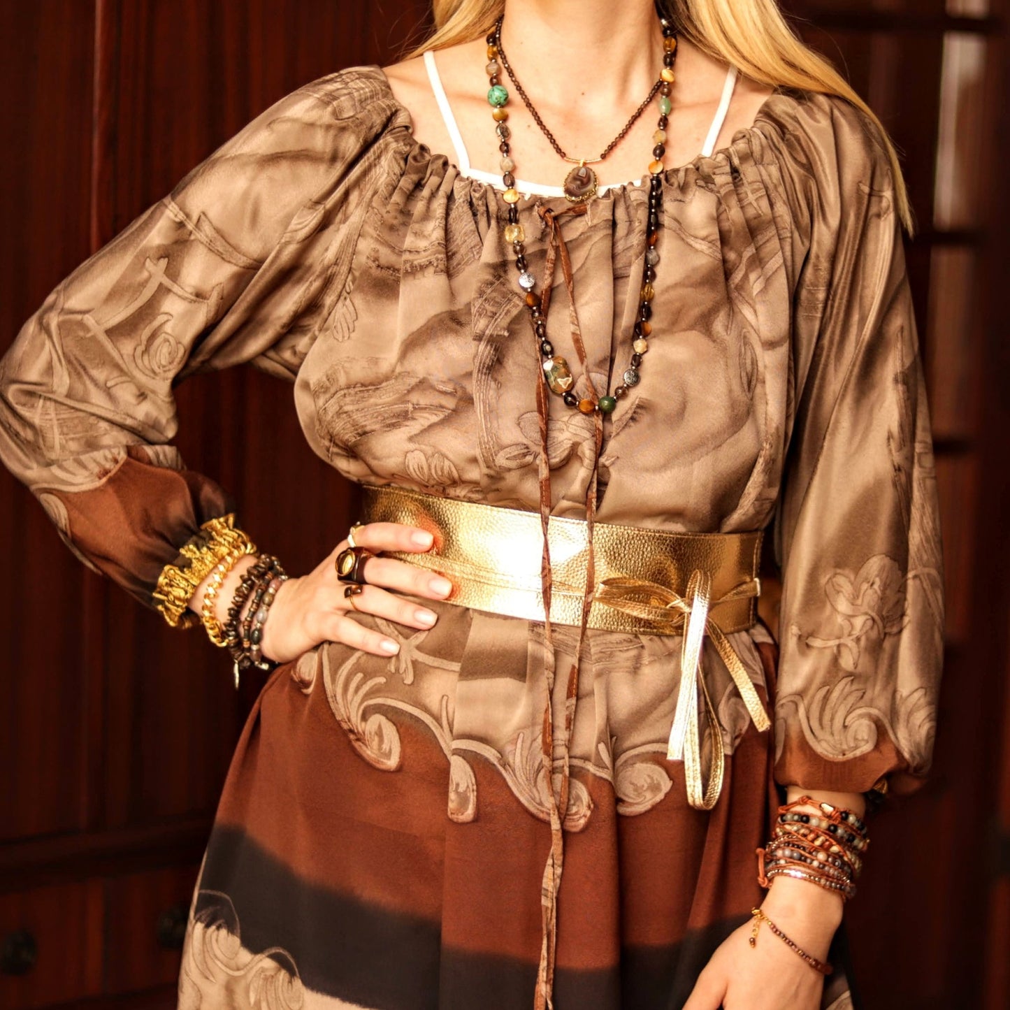 Taleah Smokey Cloud Dress - Handmade Jewellery - i am boho