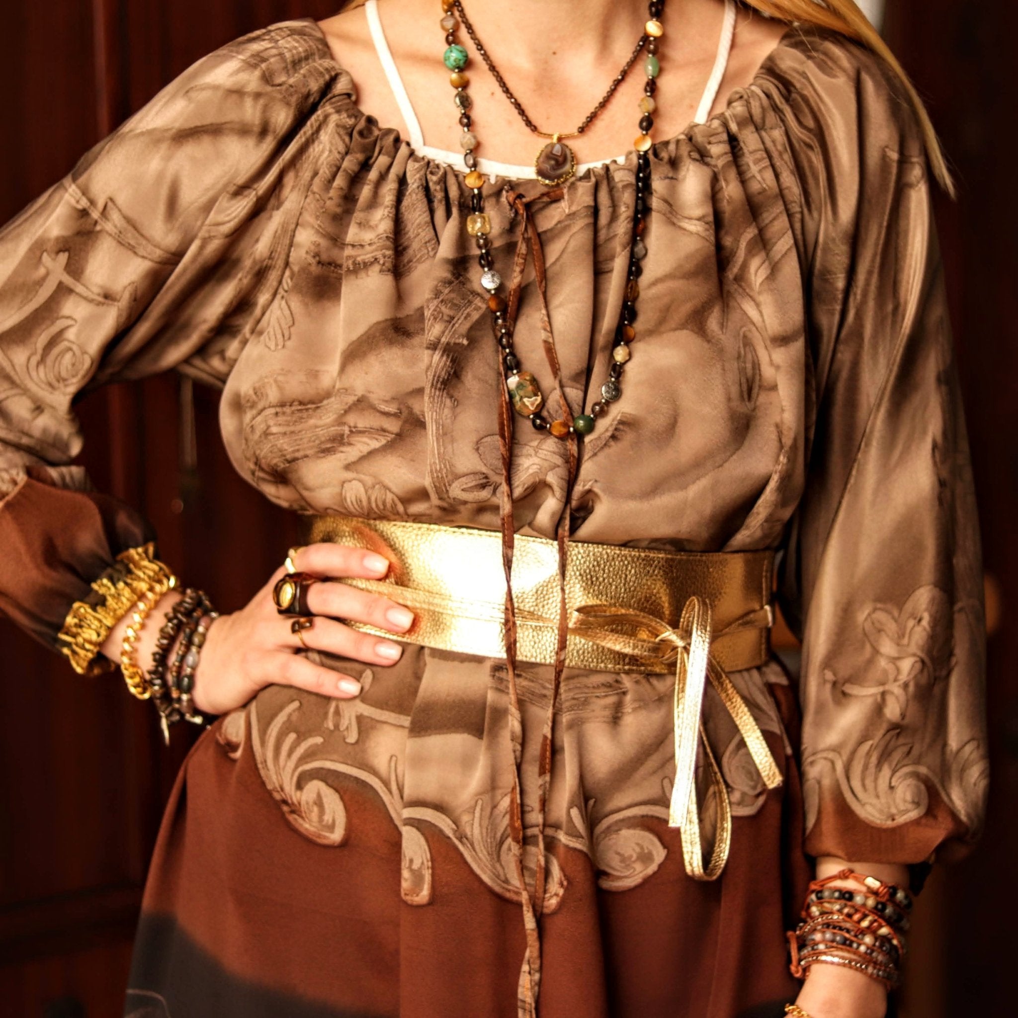 Taleah Smokey Cloud Dress - Handmade Jewellery - i am boho