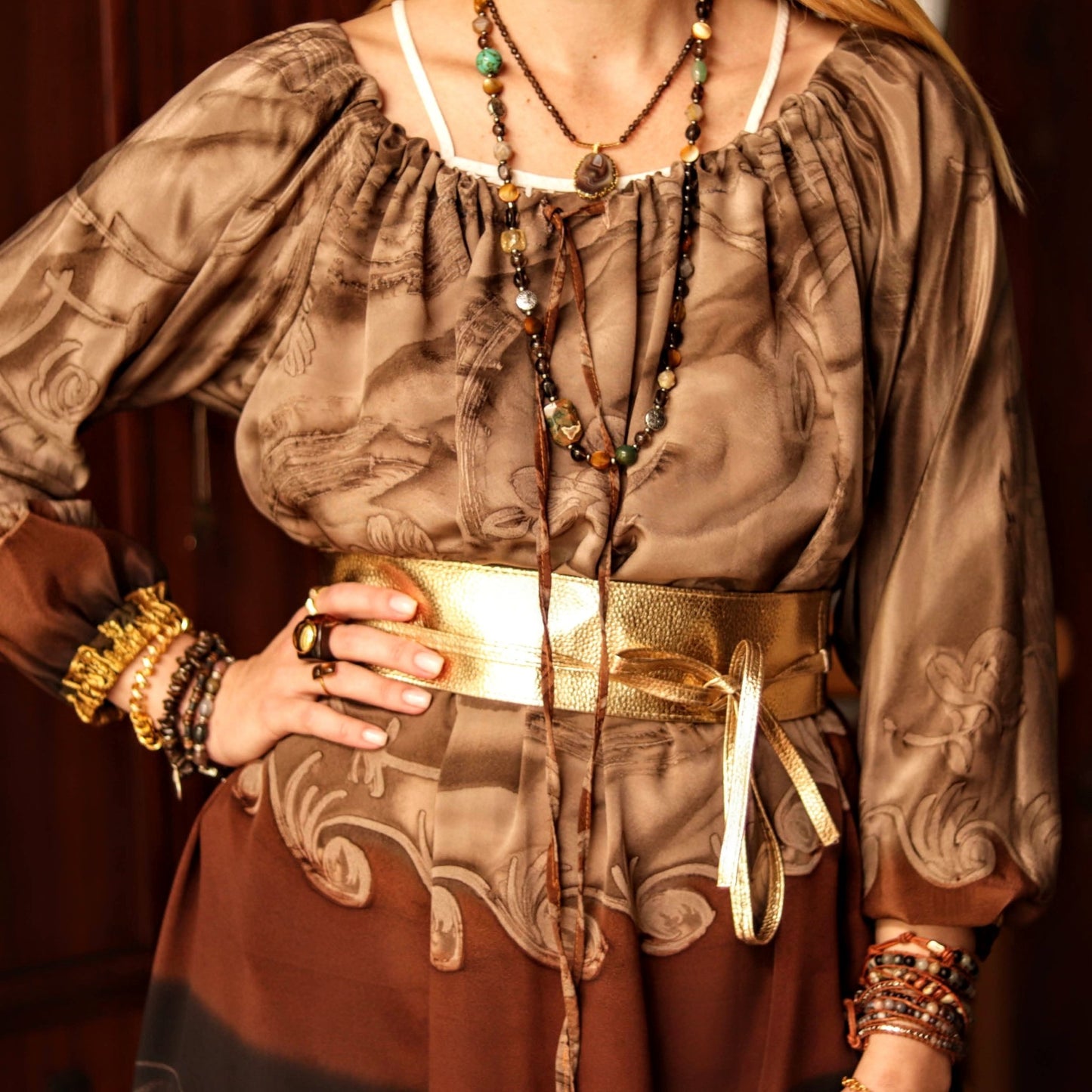 Taleah Smokey Cloud Dress - Handmade Jewellery - i am boho