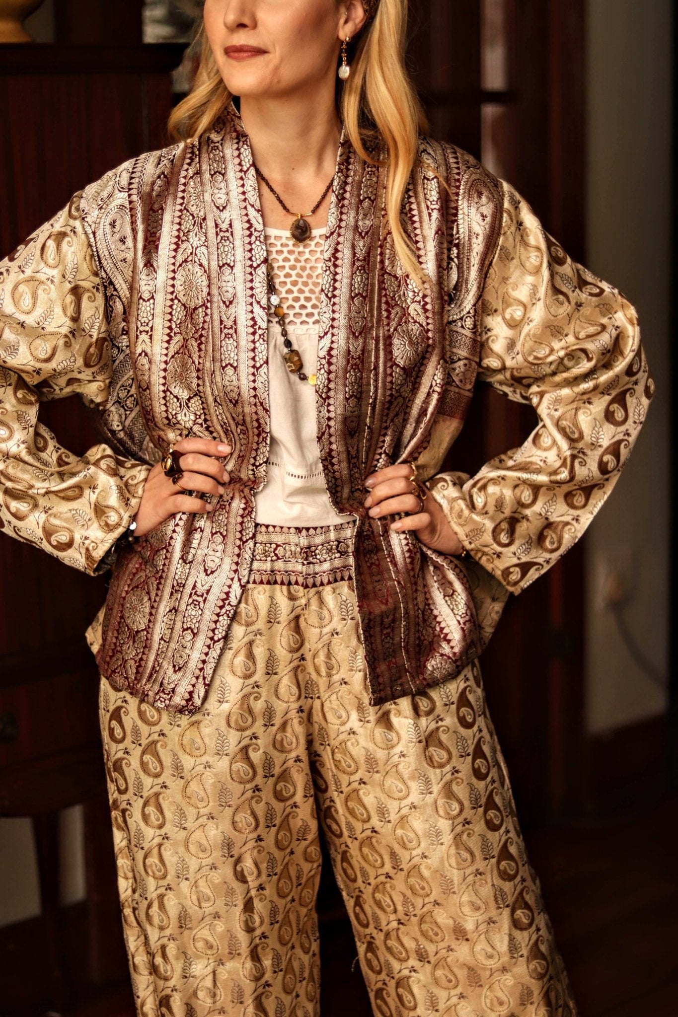 Bold Dusk Pant Suit - Handmade Jewellery - i am boho