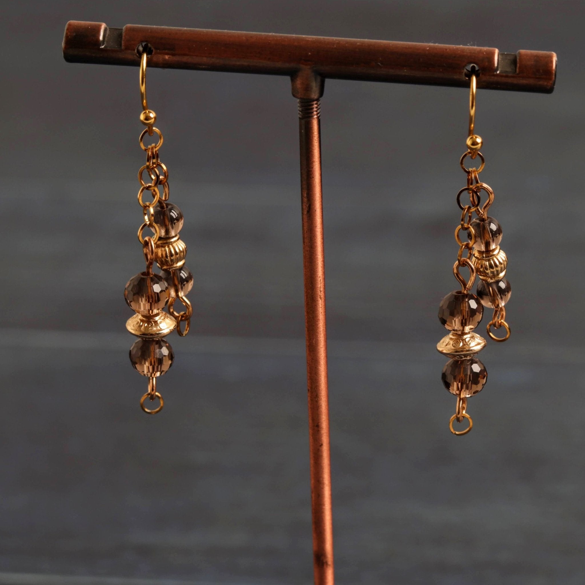 Smokey Bundle Earrings - Handmade Jewellery - i am boho