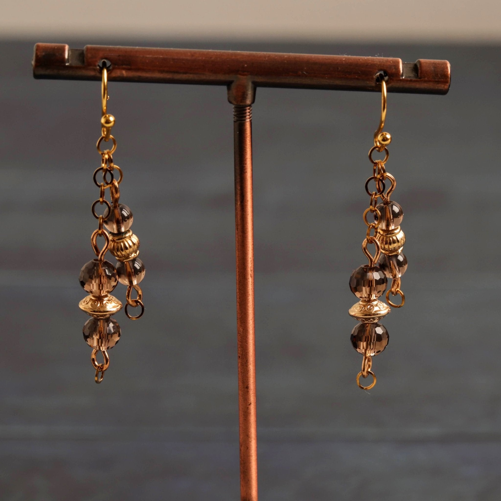 Smokey Bundle Earrings - Handmade Jewellery - i am boho