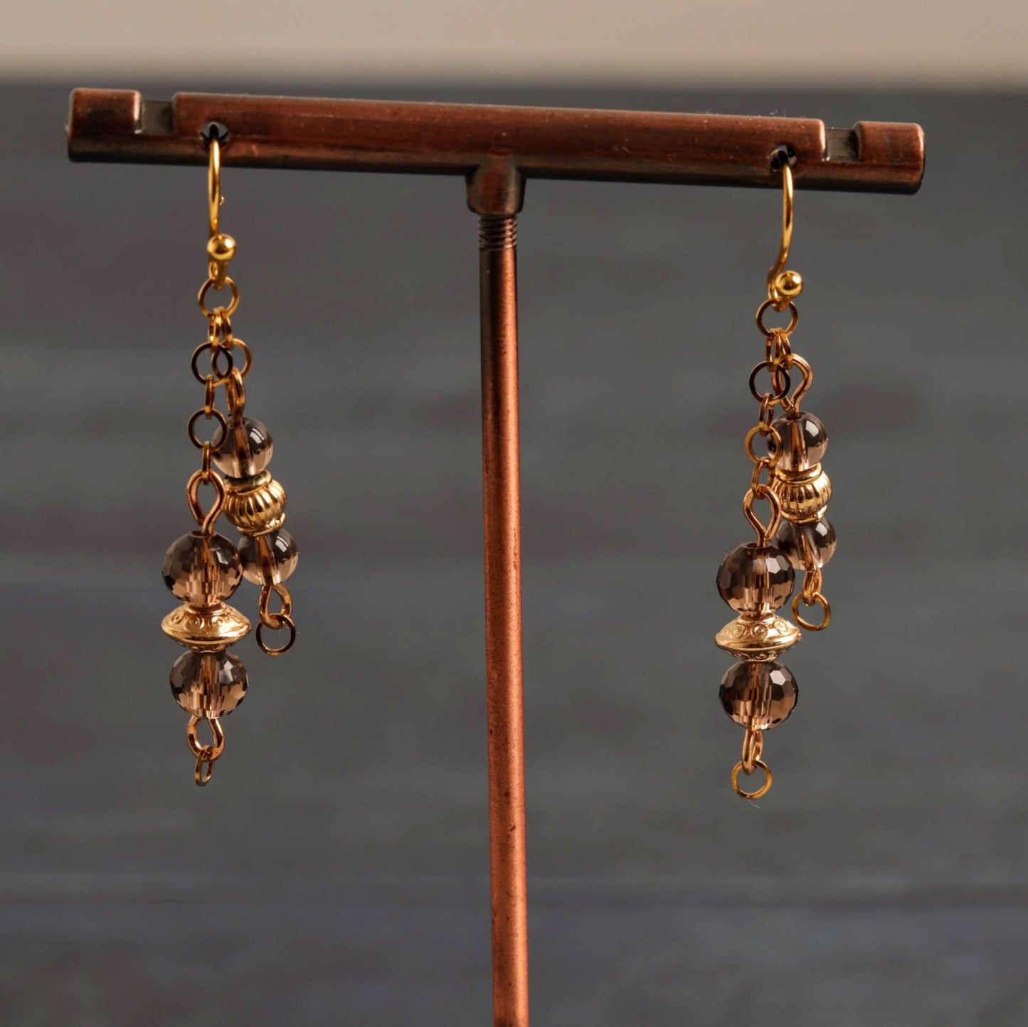 Smokey Bundle Earrings - Handmade Jewellery - i am boho