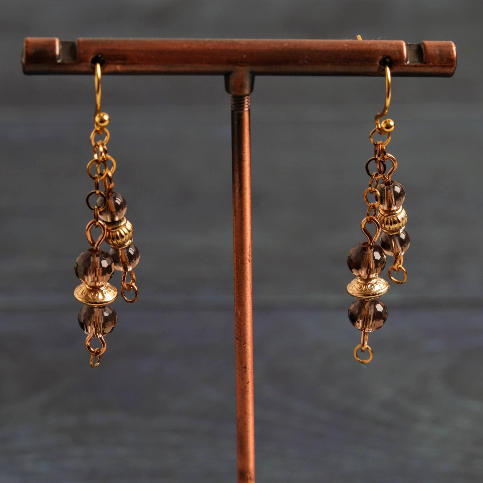Smokey Bundle Earrings - Handmade Jewellery - i am boho