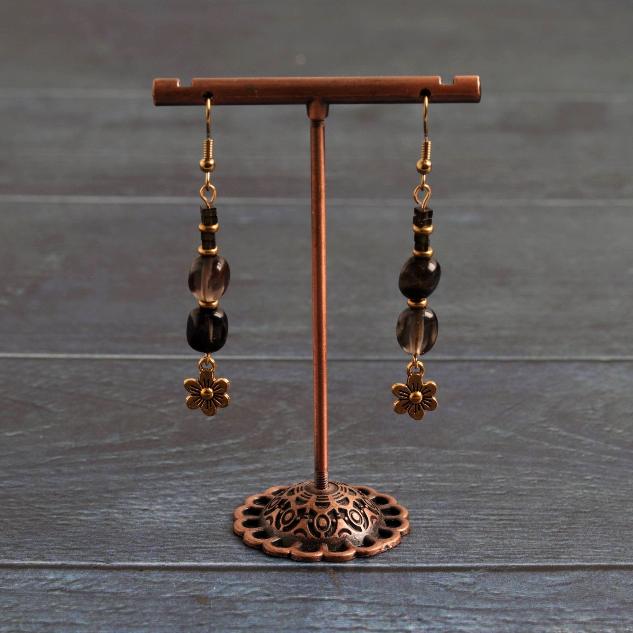 Wild Daisy Earrings - Handmade Jewellery - i am boho