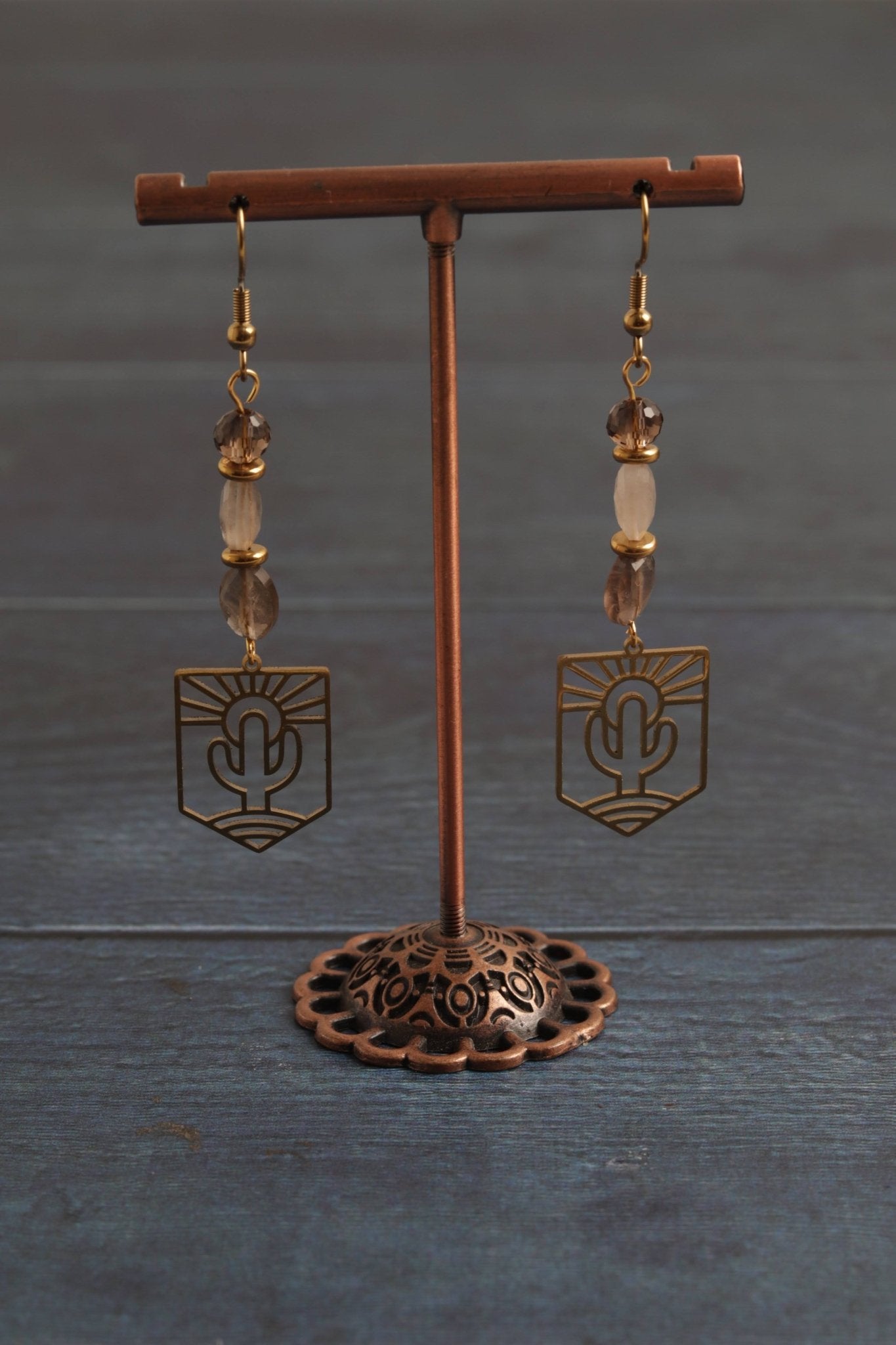 Thriving in the Wild Earrings - Handmade Jewellery - i am boho