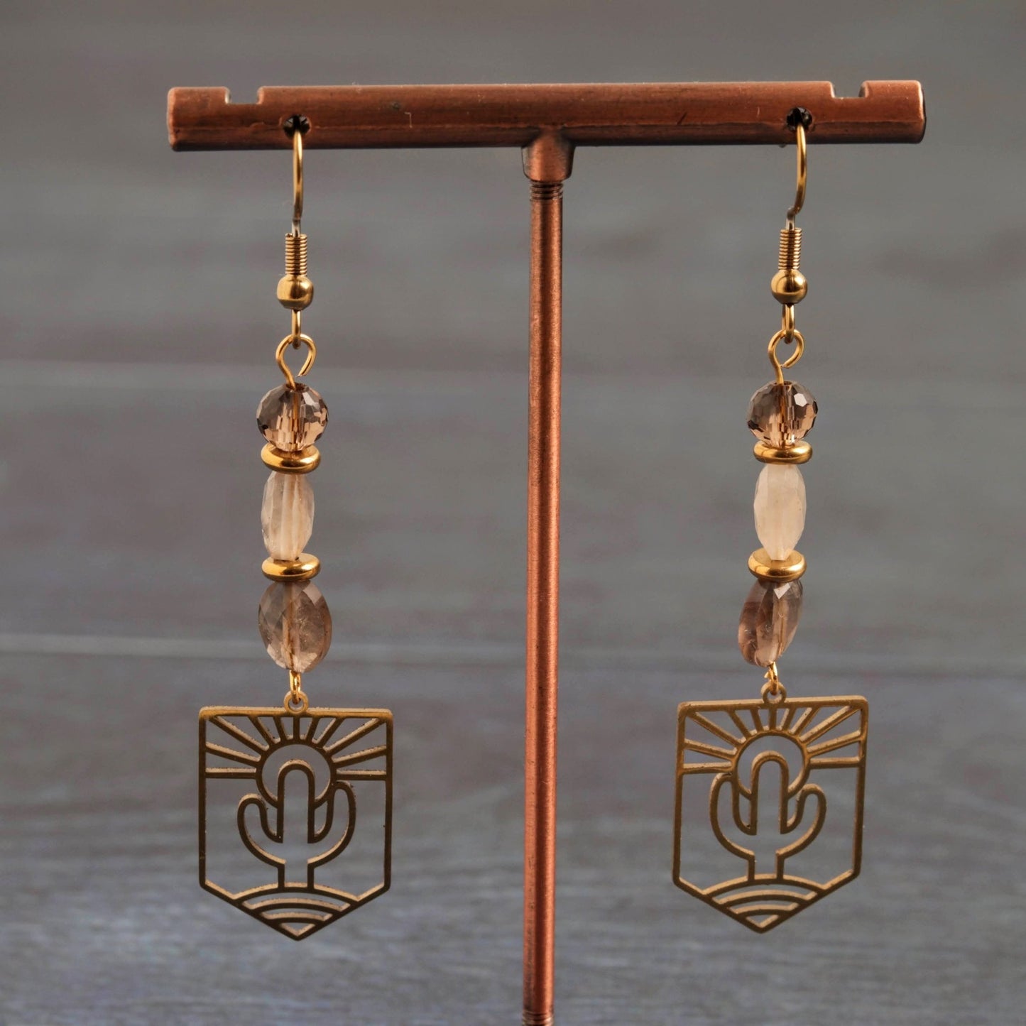 Thriving in the Wild Earrings - Handmade Jewellery - i am boho