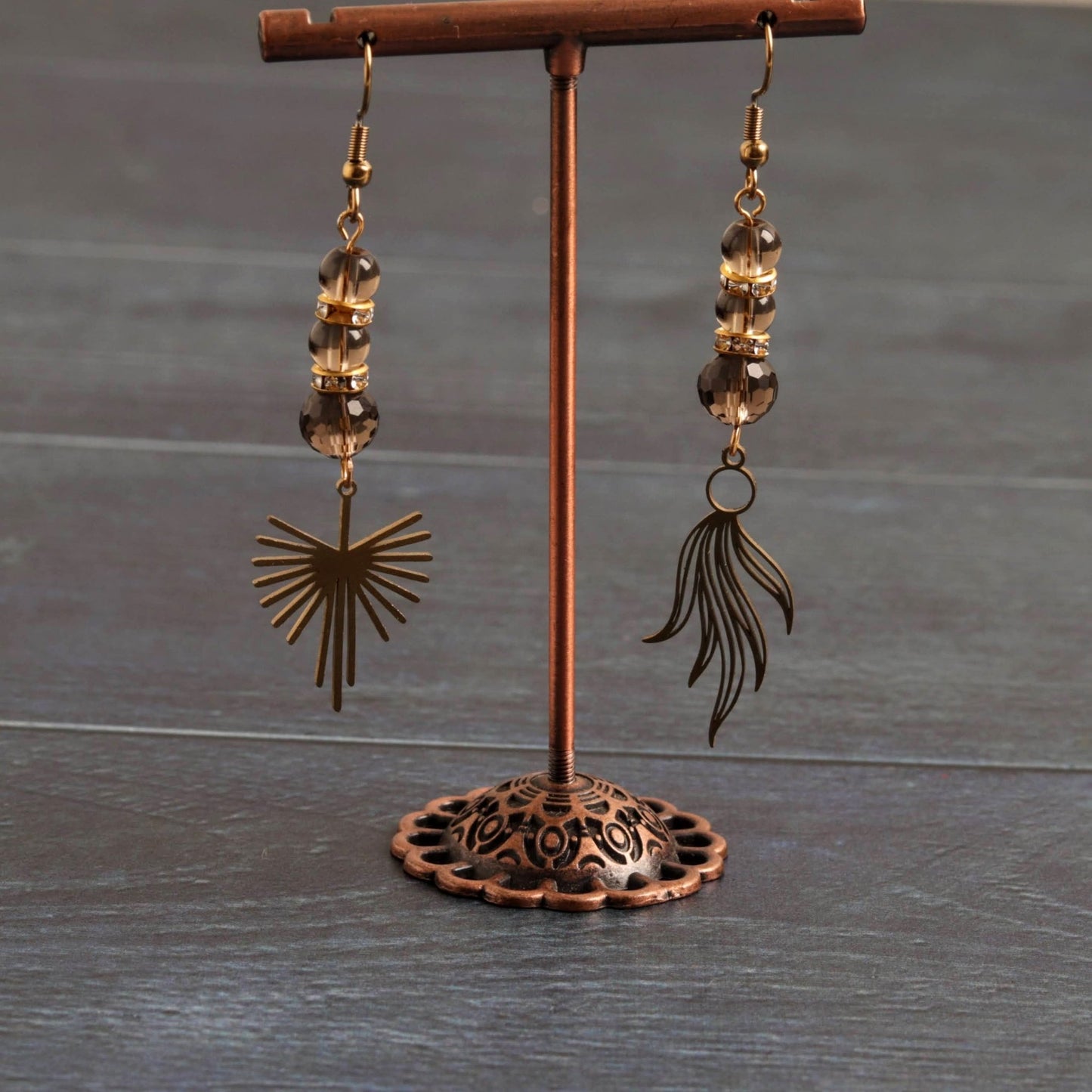 Reborn from Ash Earrings - Handmade Jewellery - i am boho