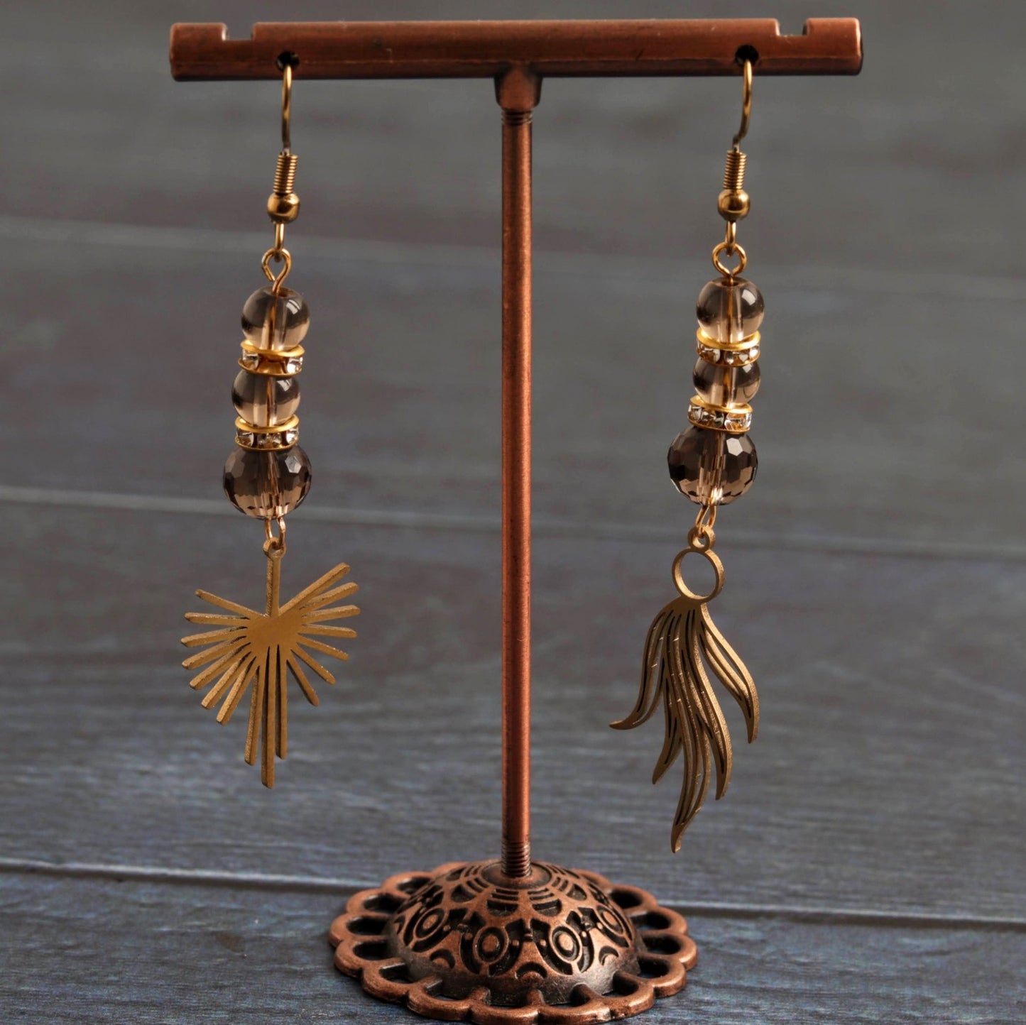Reborn from Ash Earrings - Handmade Jewellery - i am boho
