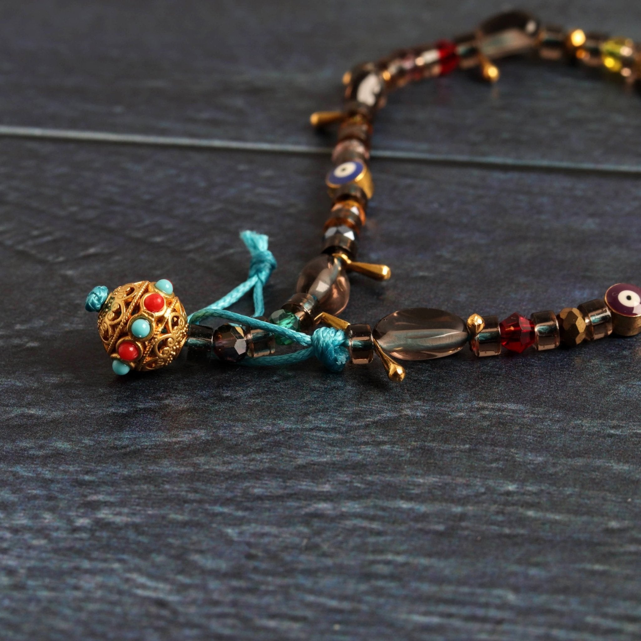 Tibetan Shore Anklet - Handmade Jewellery - i am boho