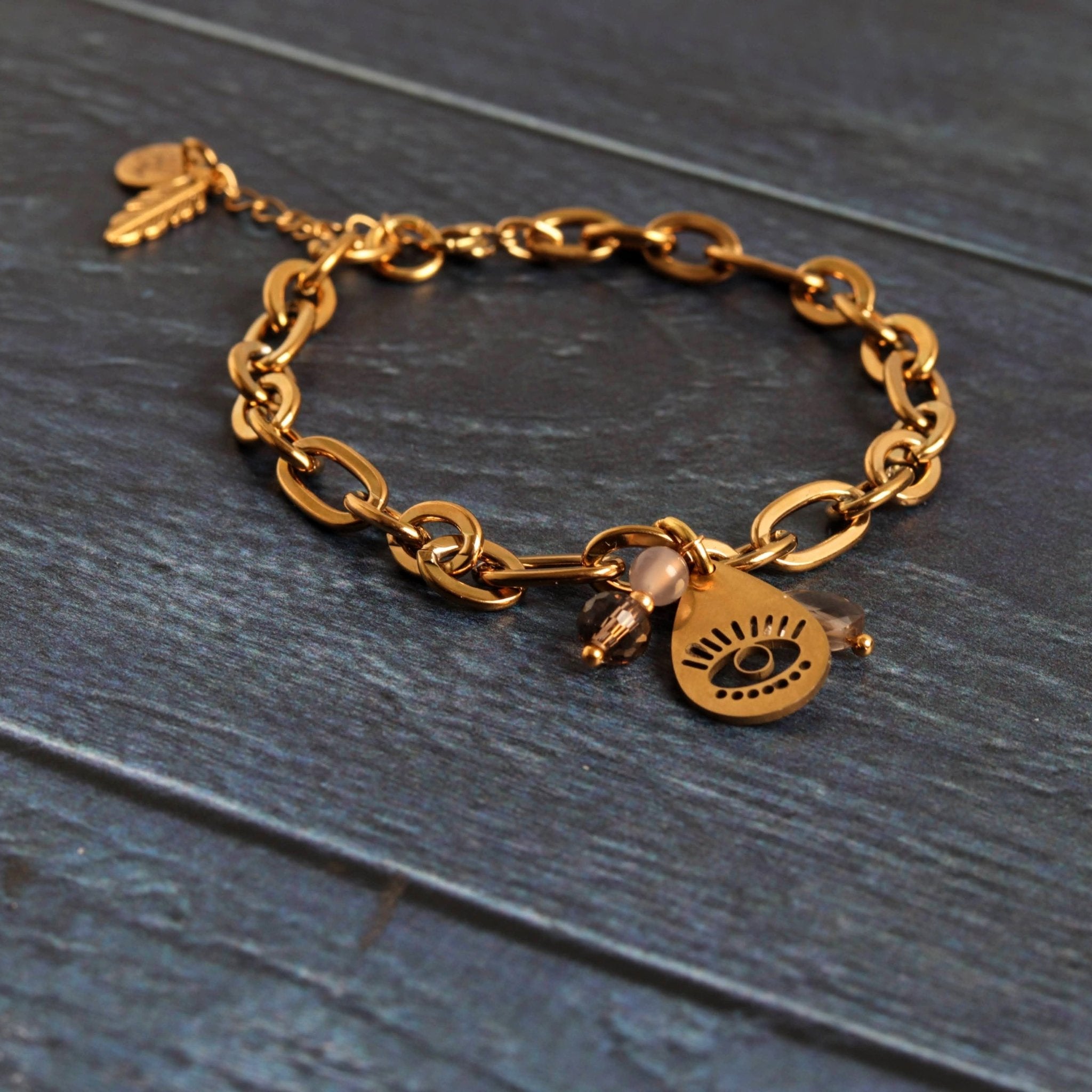 Eye of Ember Bracelet - Handmade Jewellery - i am boho