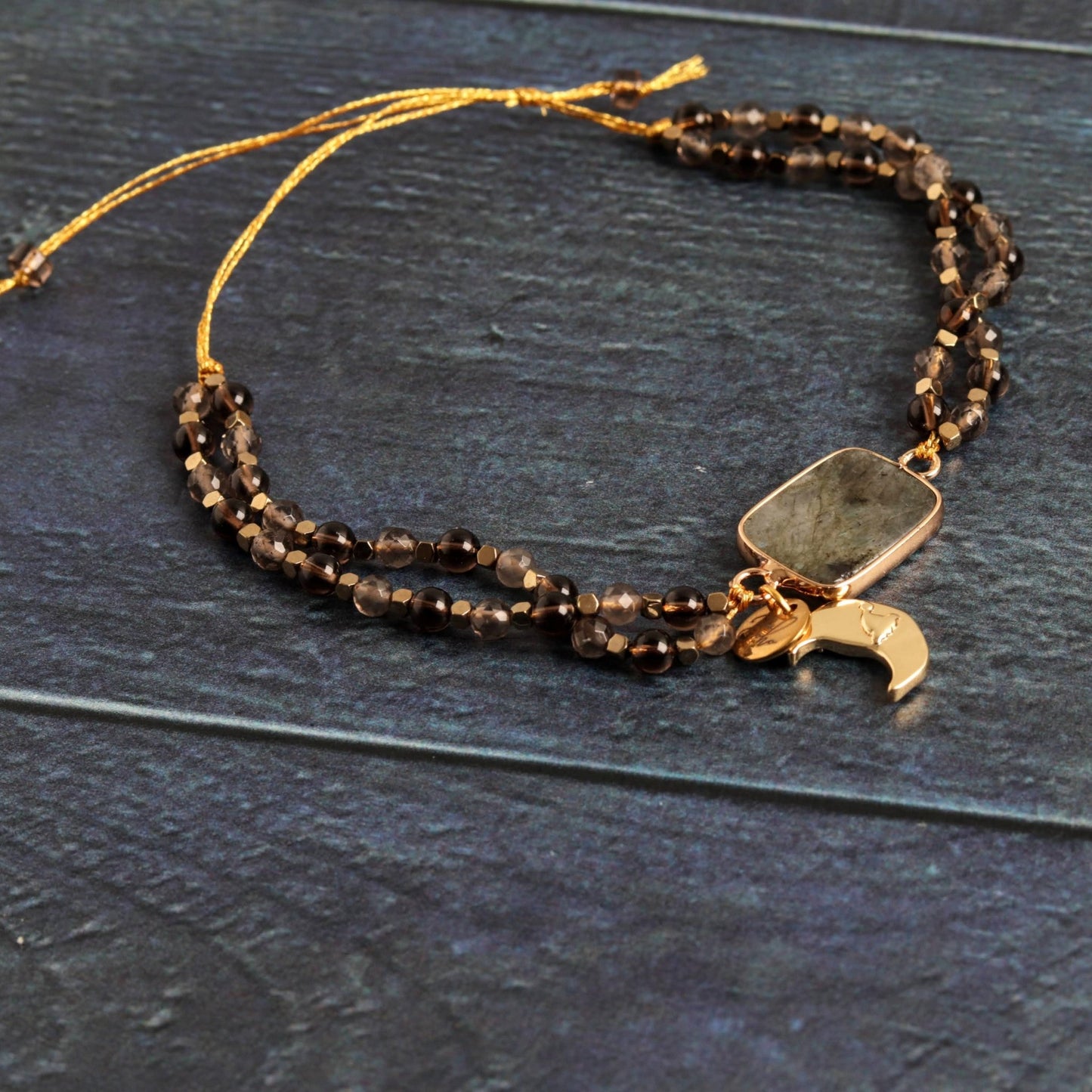 Moonlit Labradorite Bracelet - Handmade Jewellery - i am boho