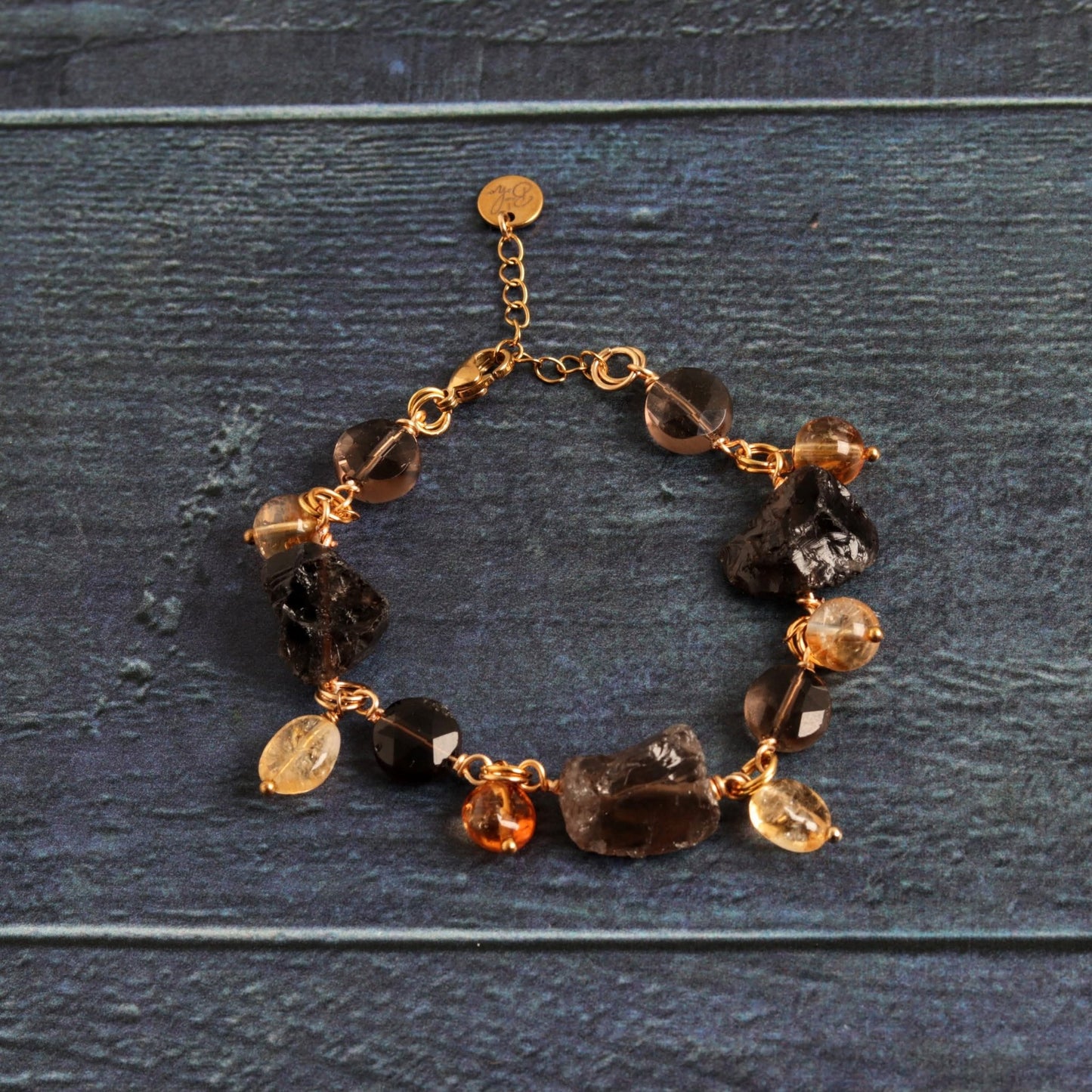 Grounded Abundance Bracelet - Handmade Jewellery - i am boho
