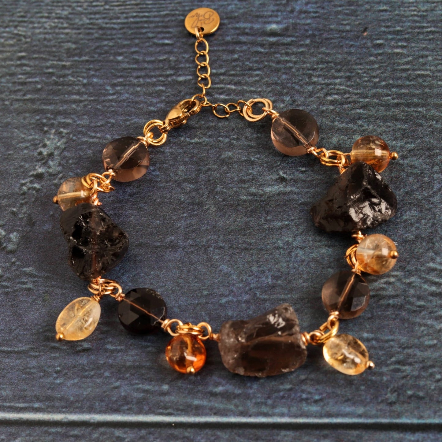 Grounded Abundance Bracelet - Handmade Jewellery - i am boho