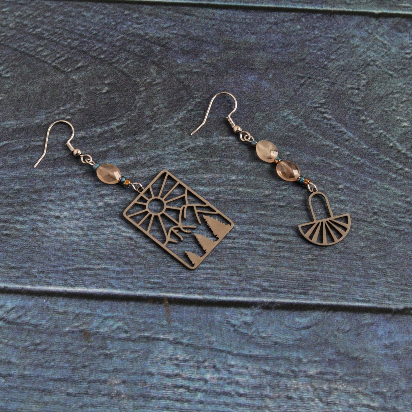Wild Ground Earrings - Handmade Jewellery - i am boho