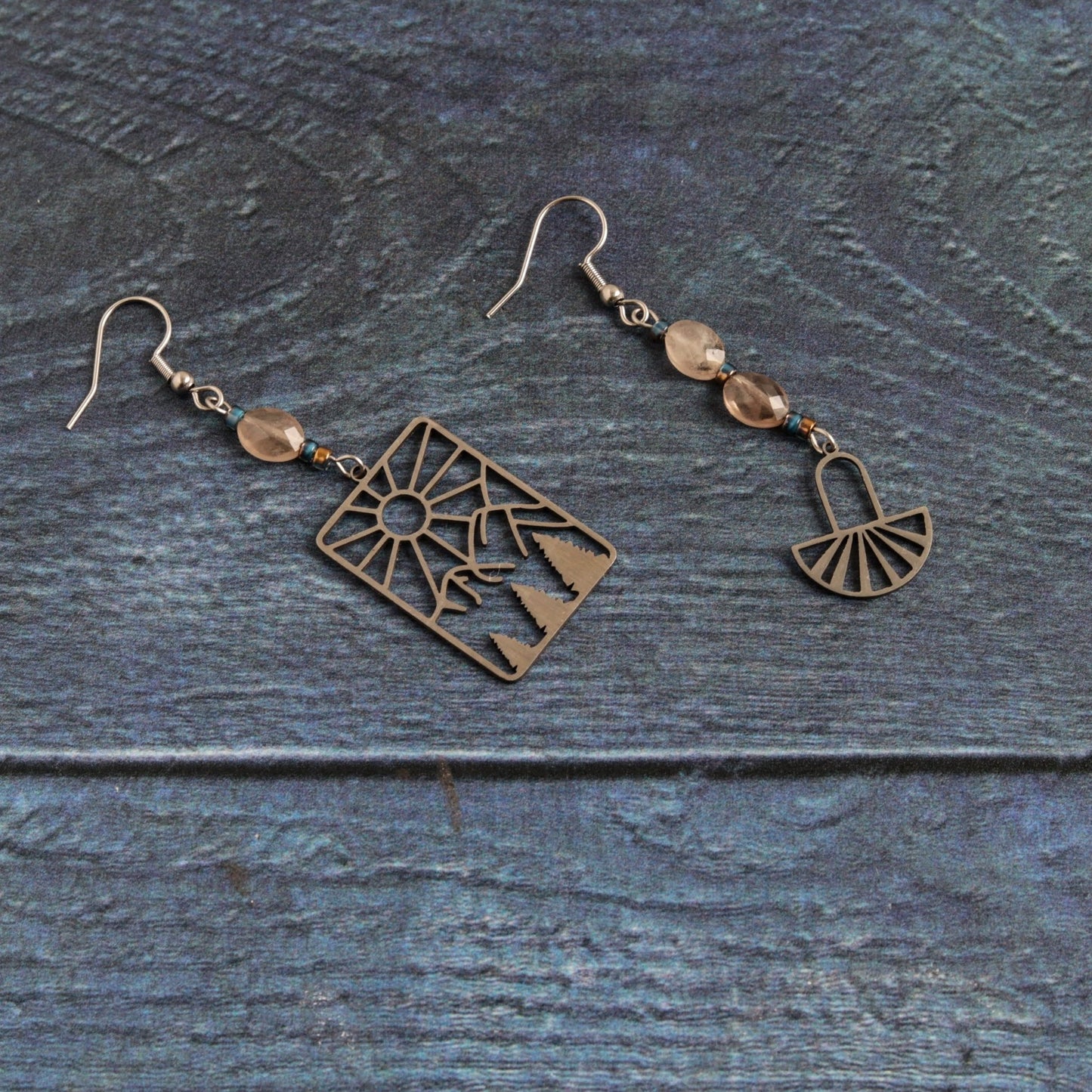 Wild Ground Earrings - Handmade Jewellery - i am boho