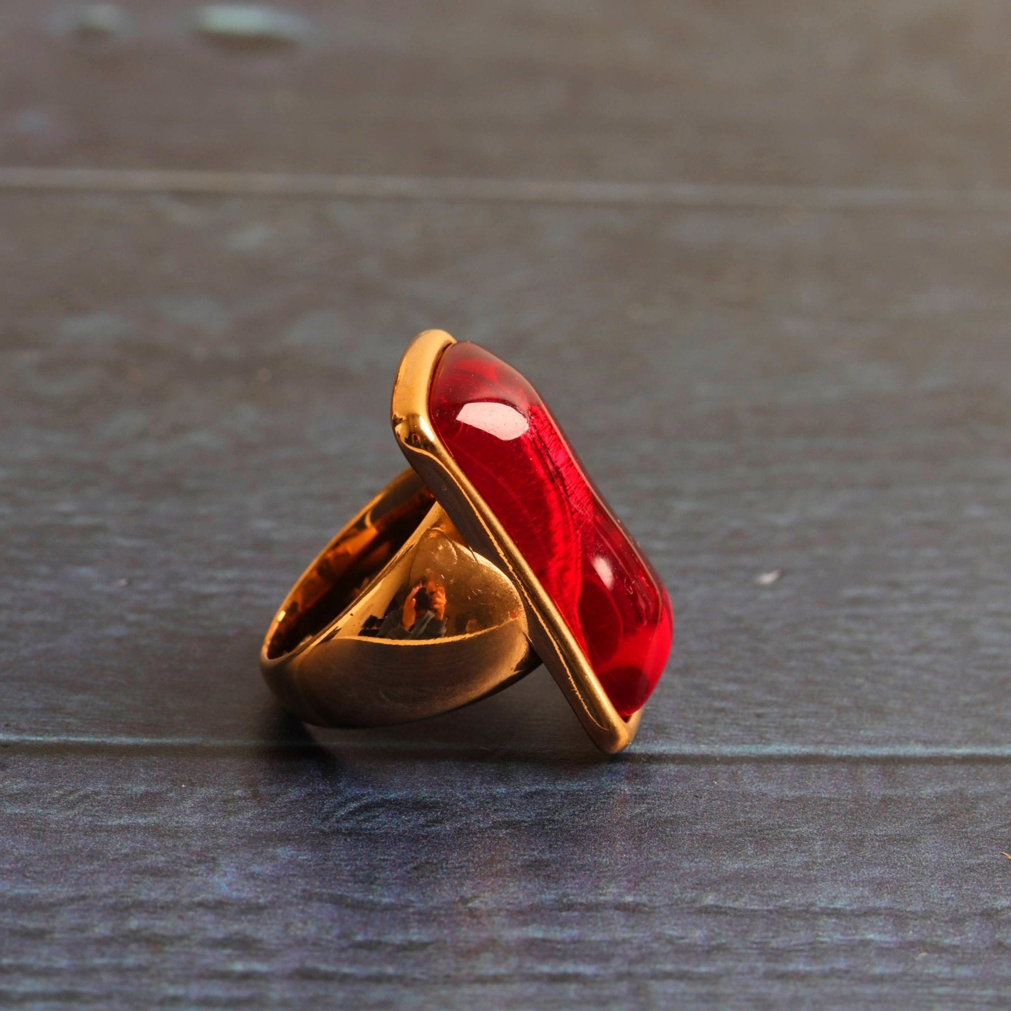Scarlet Signet- Handmade Jewellery - i am boho
