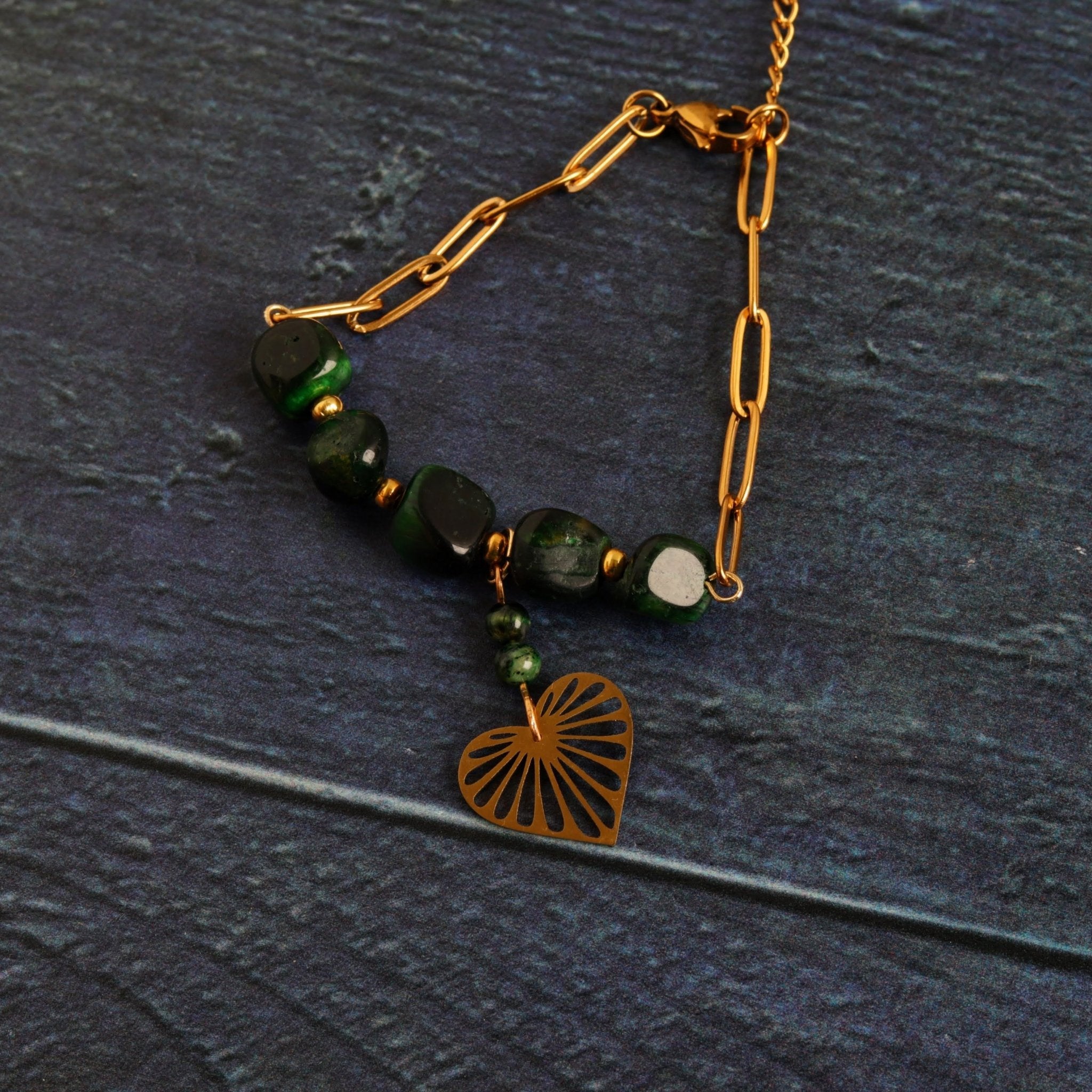 Forest Heart Charm