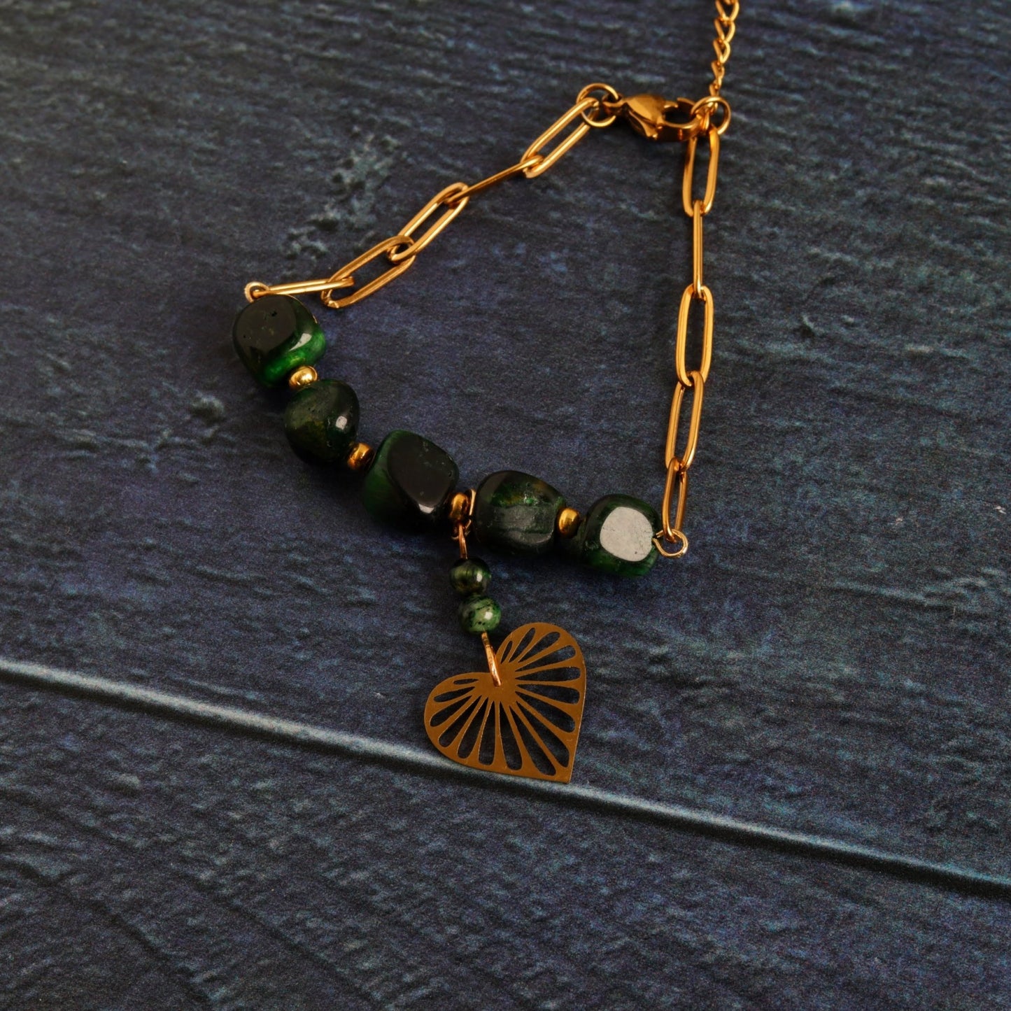 Forest Heart Charm