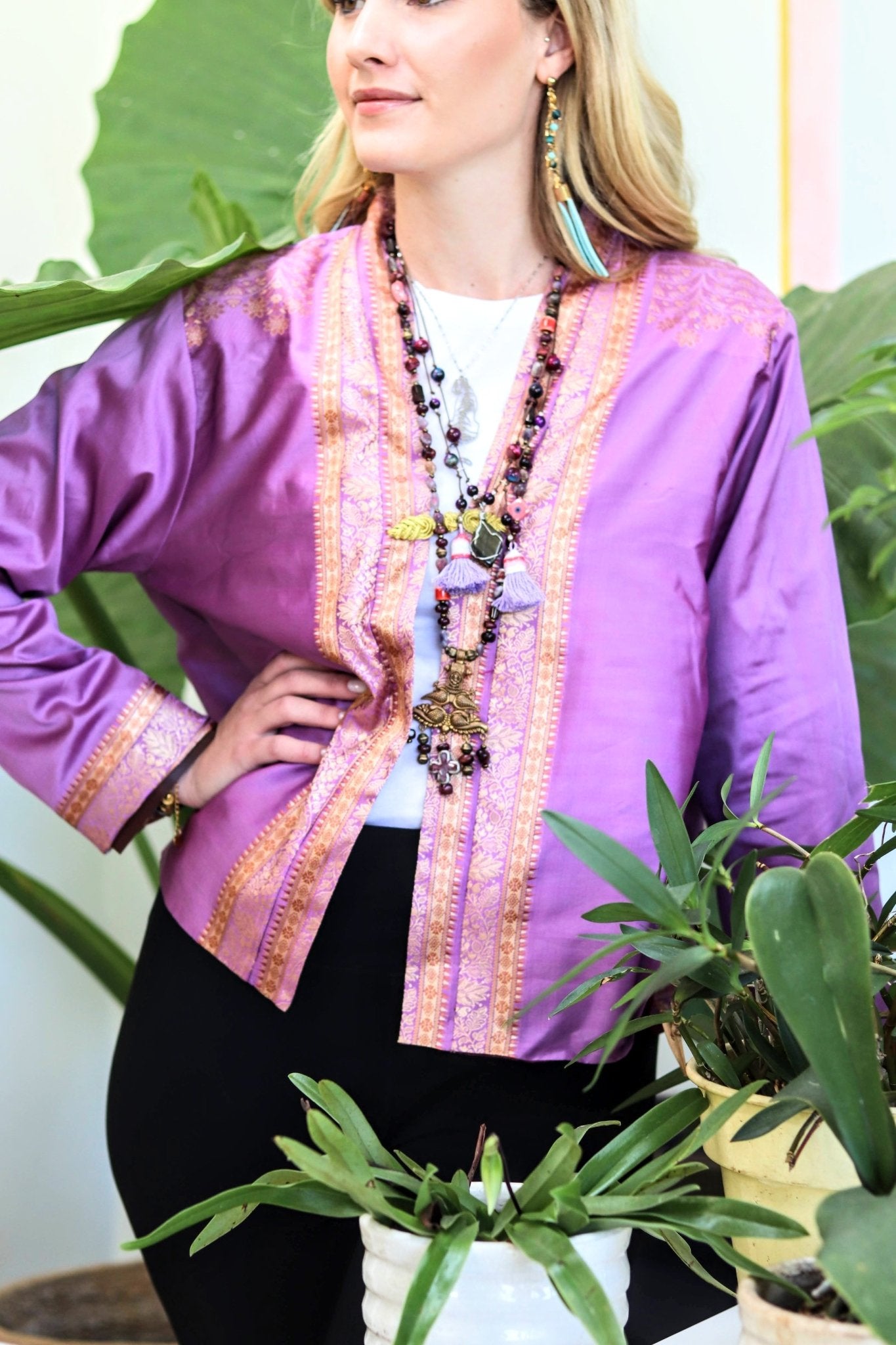 Reversible Lulu in Lilac Burgundy