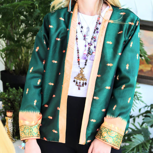 Reversible Lulu in Jungle Gold - Handmade Jewellery - i am boho