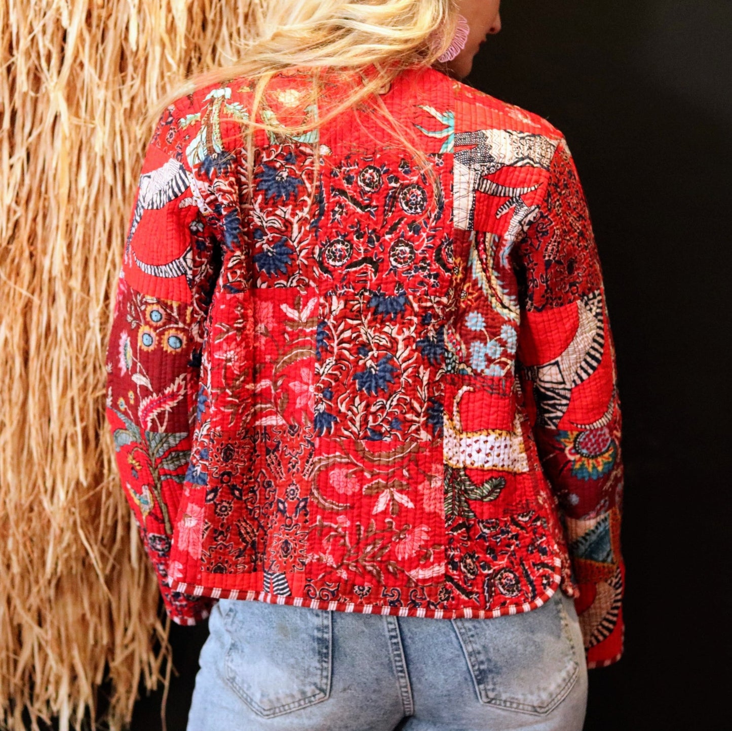 Stella Jacket In Ruby