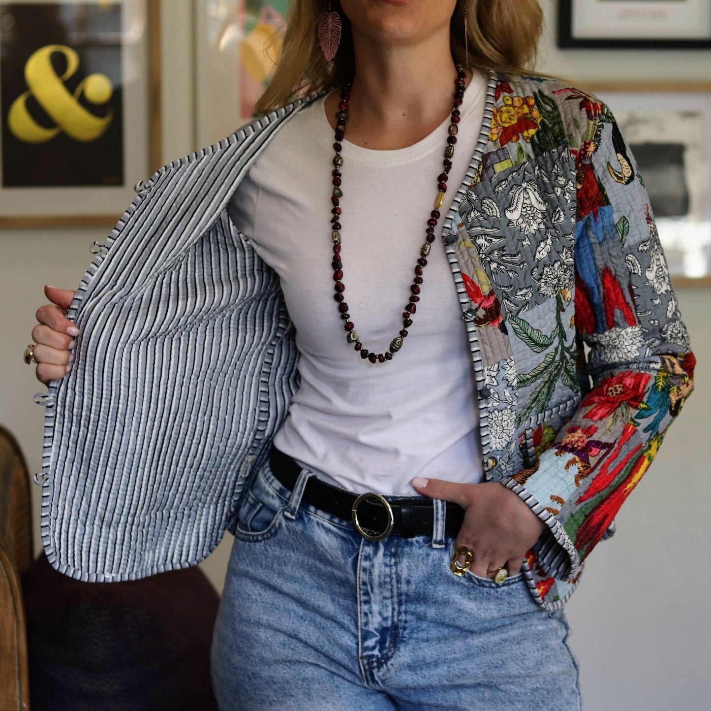 Stella Jacket In Steel