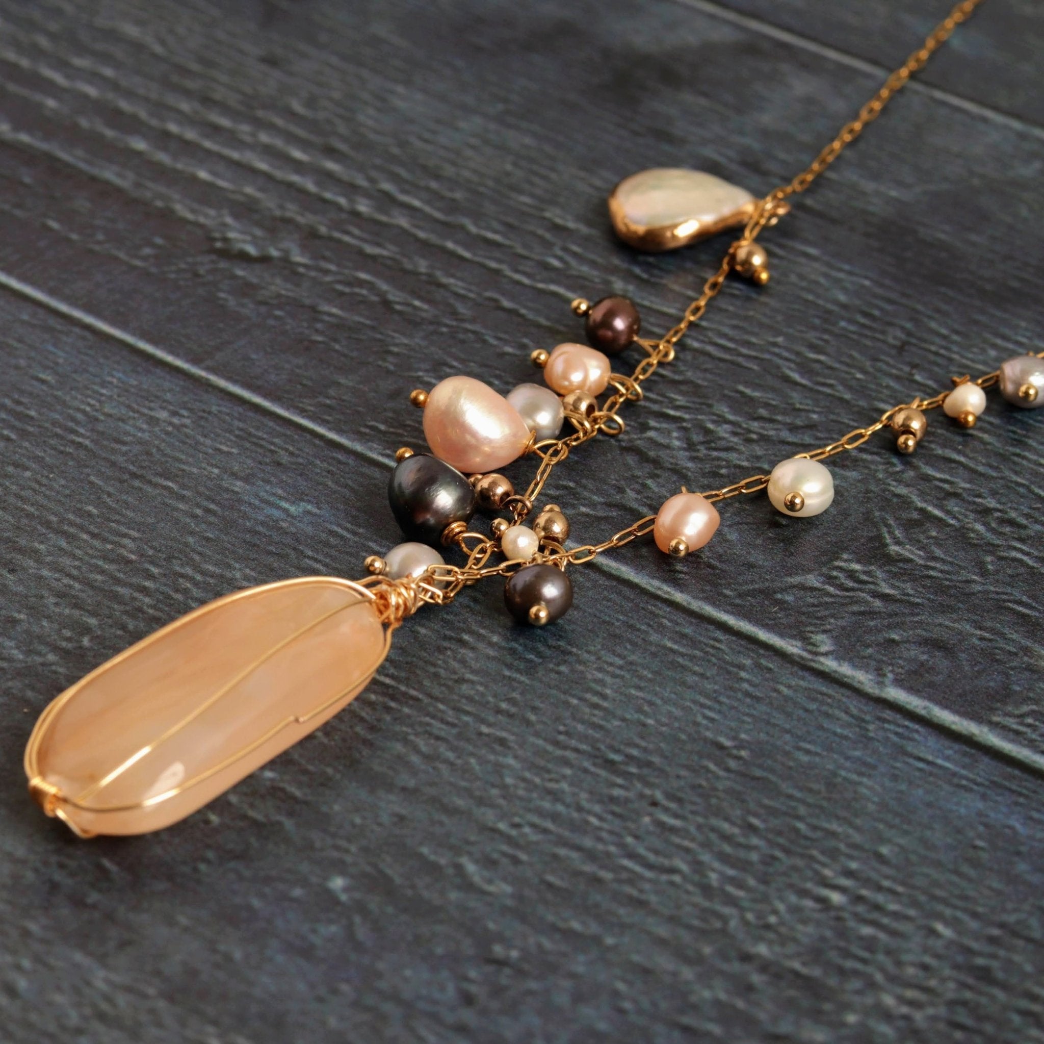 Peach & Pearl- Handmade Jewellery - i am boho