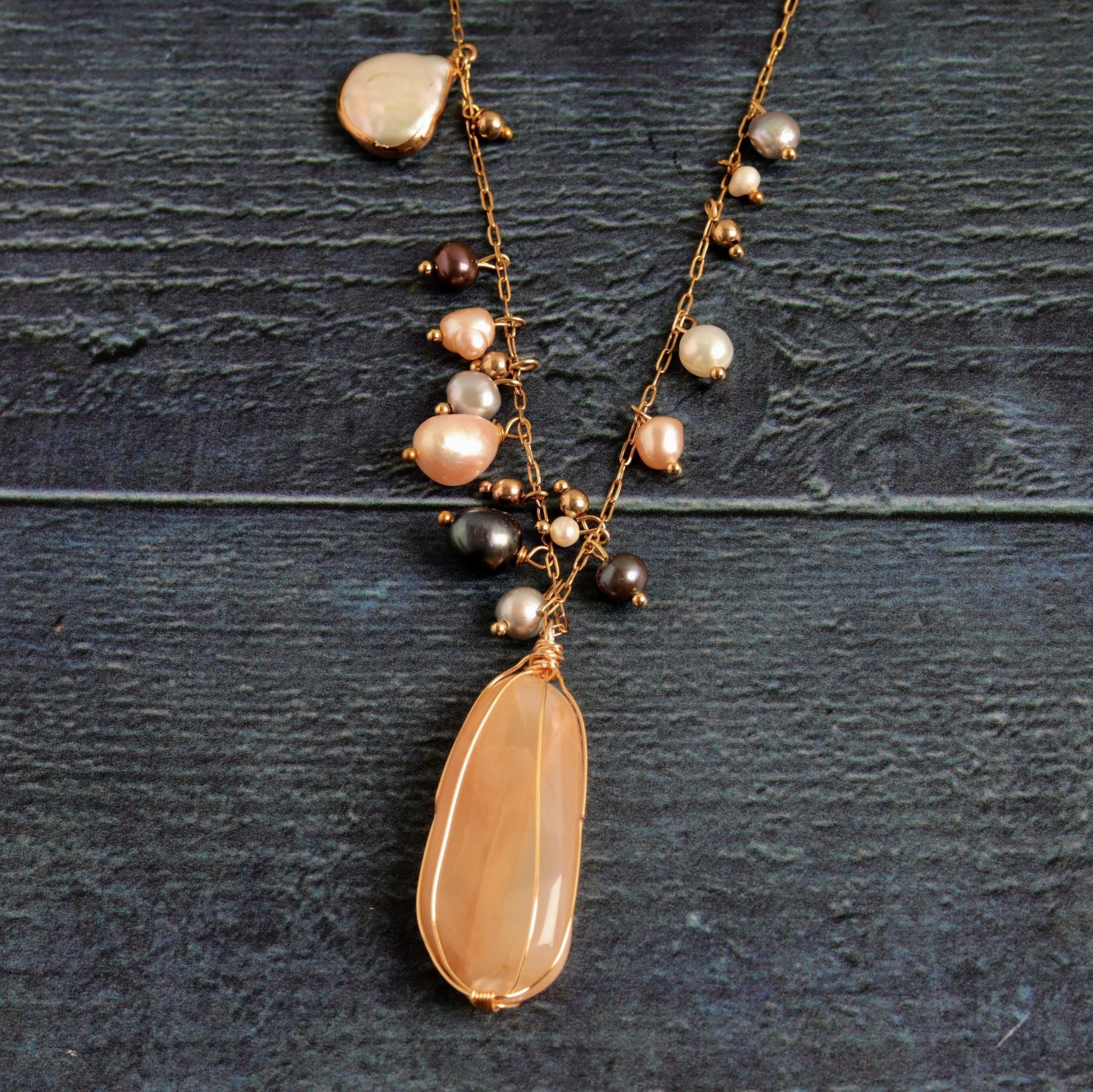 Peach & Pearl- Handmade Jewellery - i am boho