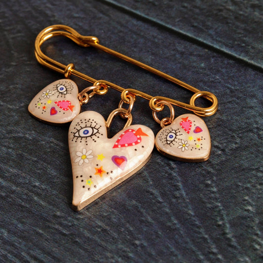 Wildflower Hearts- Handmade Jewellery - i am boho