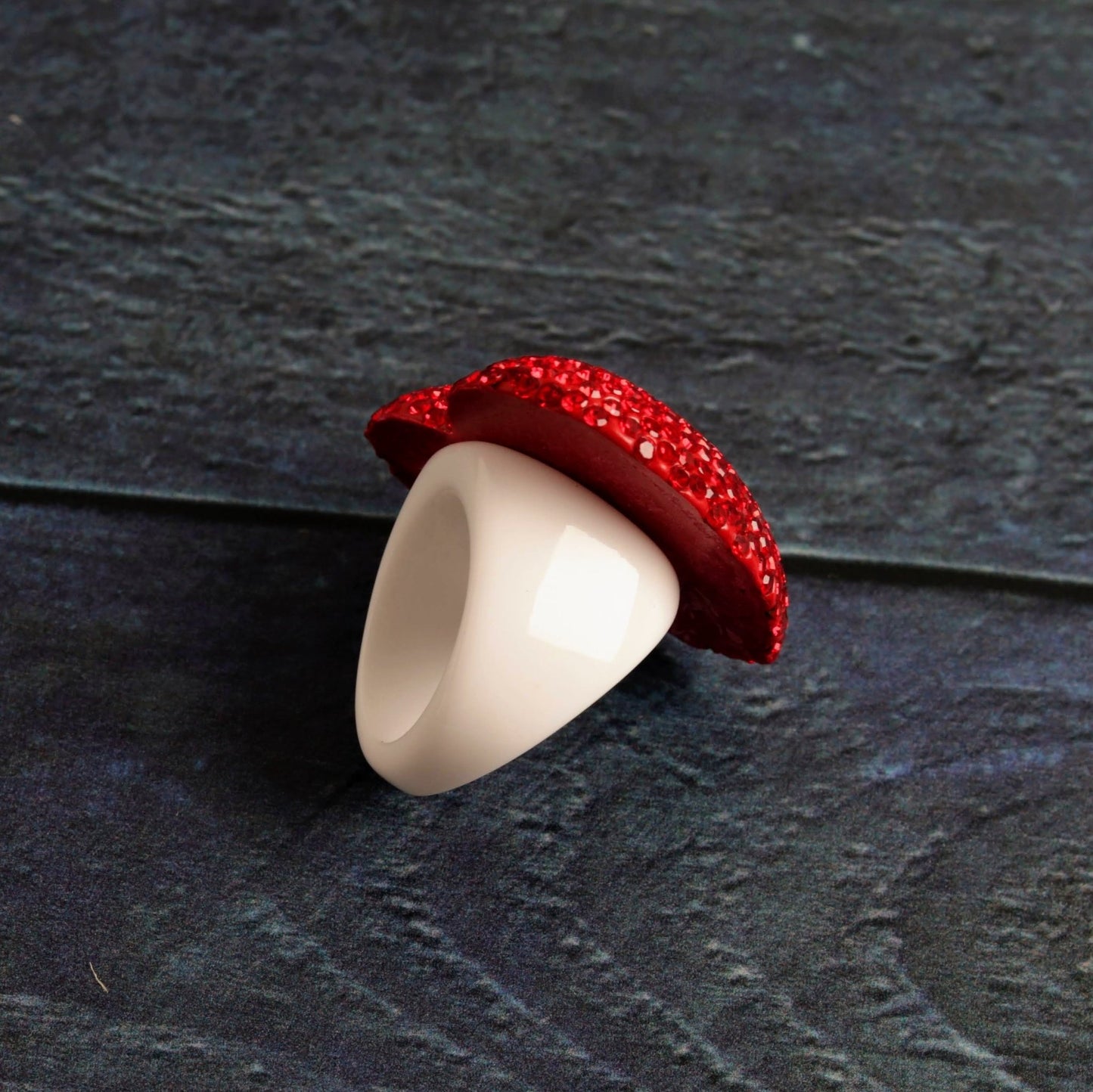 Big Heart Red- Handmade Jewellery - i am boho