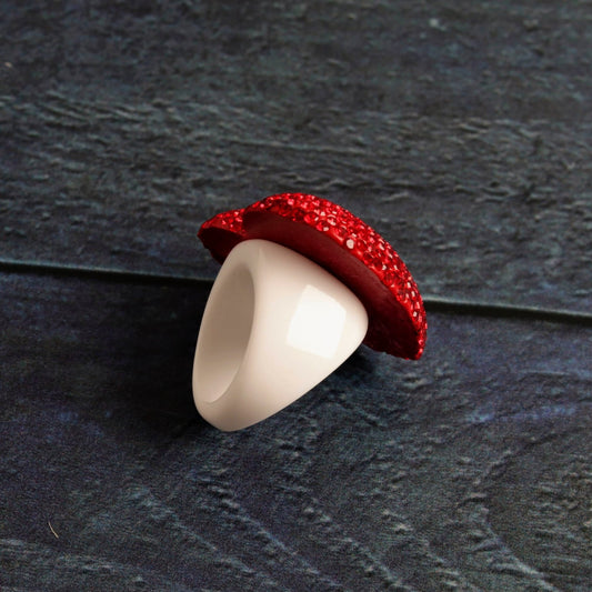 Big Heart Red- Handmade Jewellery - i am boho