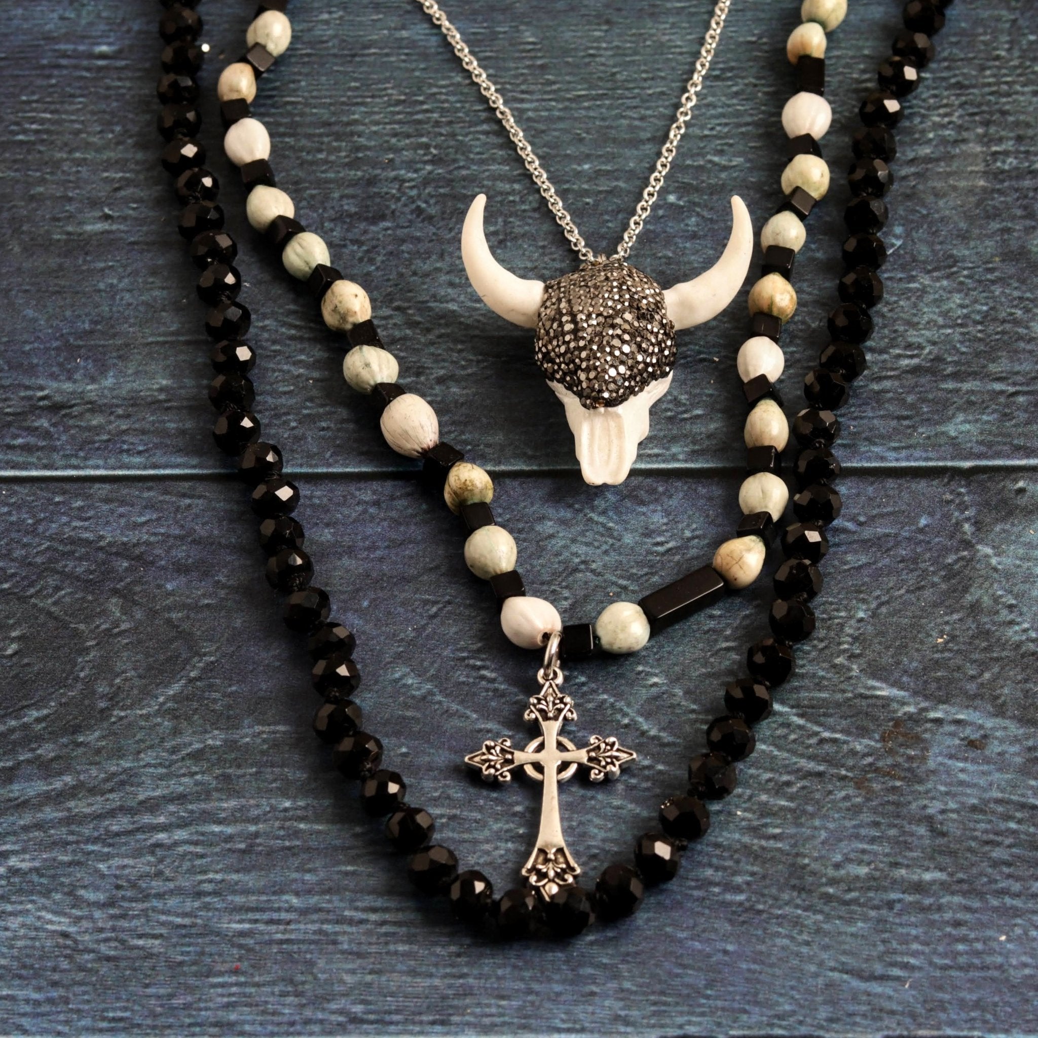 The Dark Trinity- Handmade Jewellery - i am boho