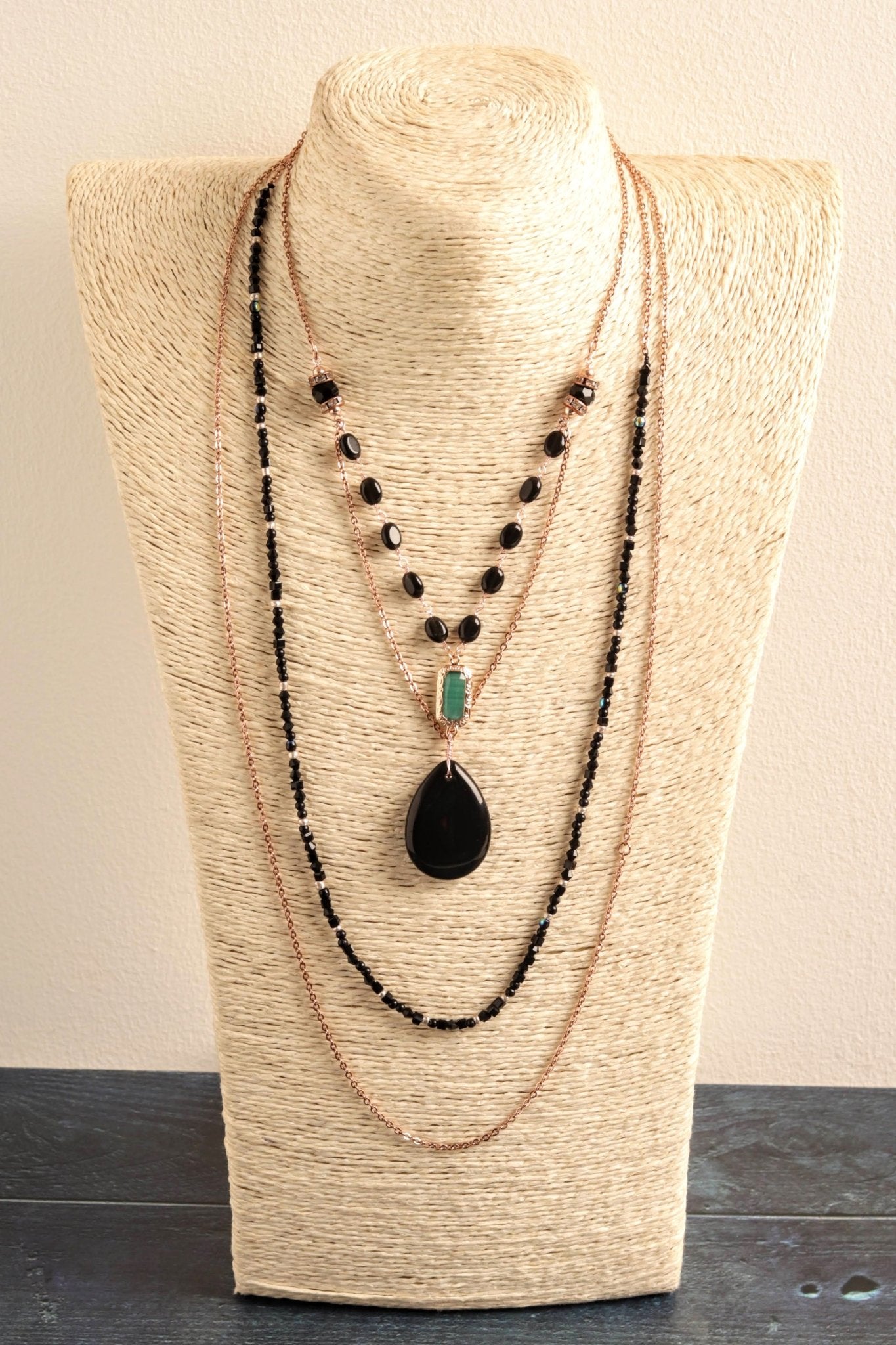 Rose Gold Eclipse- Handmade Jewellery - i am boho