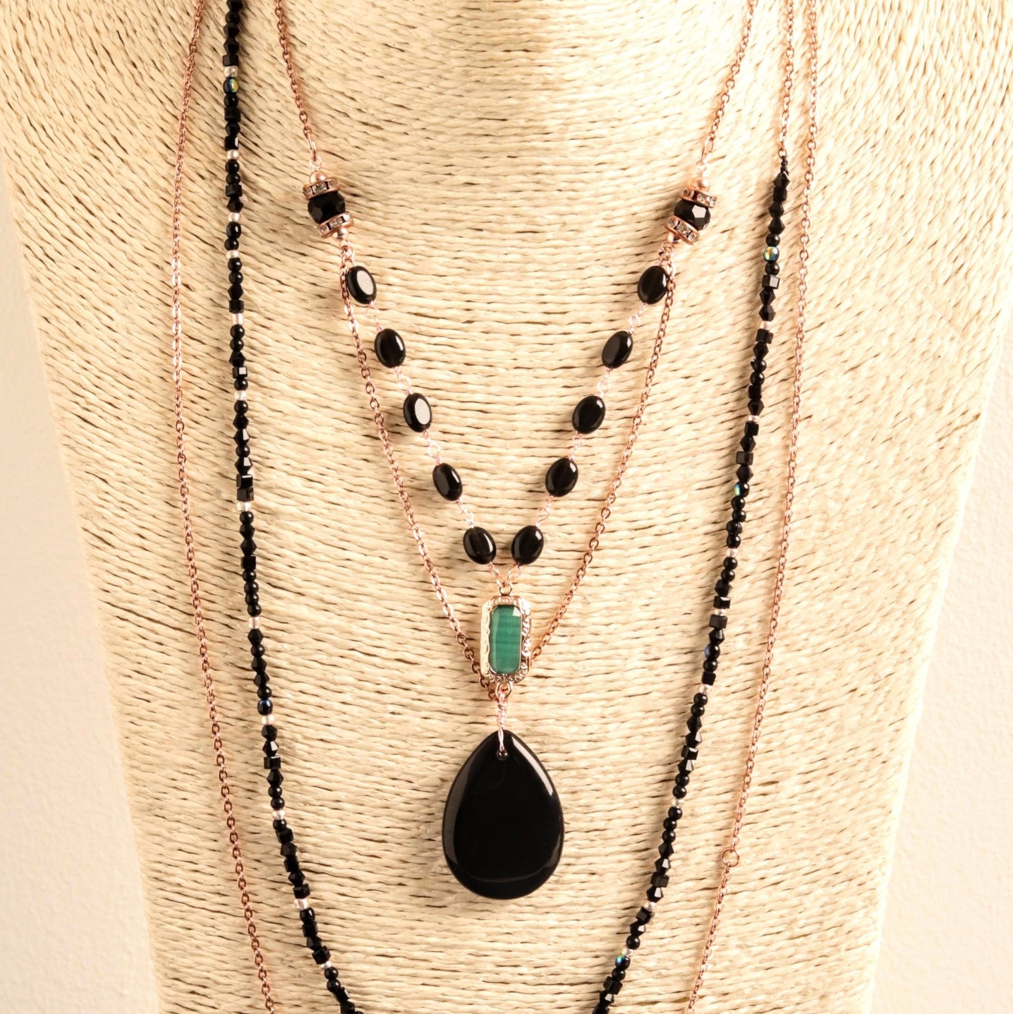 Rose Gold Eclipse- Handmade Jewellery - i am boho