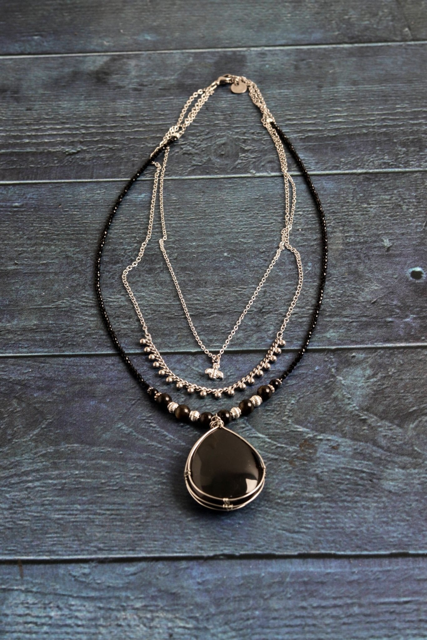 Obsidian Queen- Handmade Jewellery - i am boho