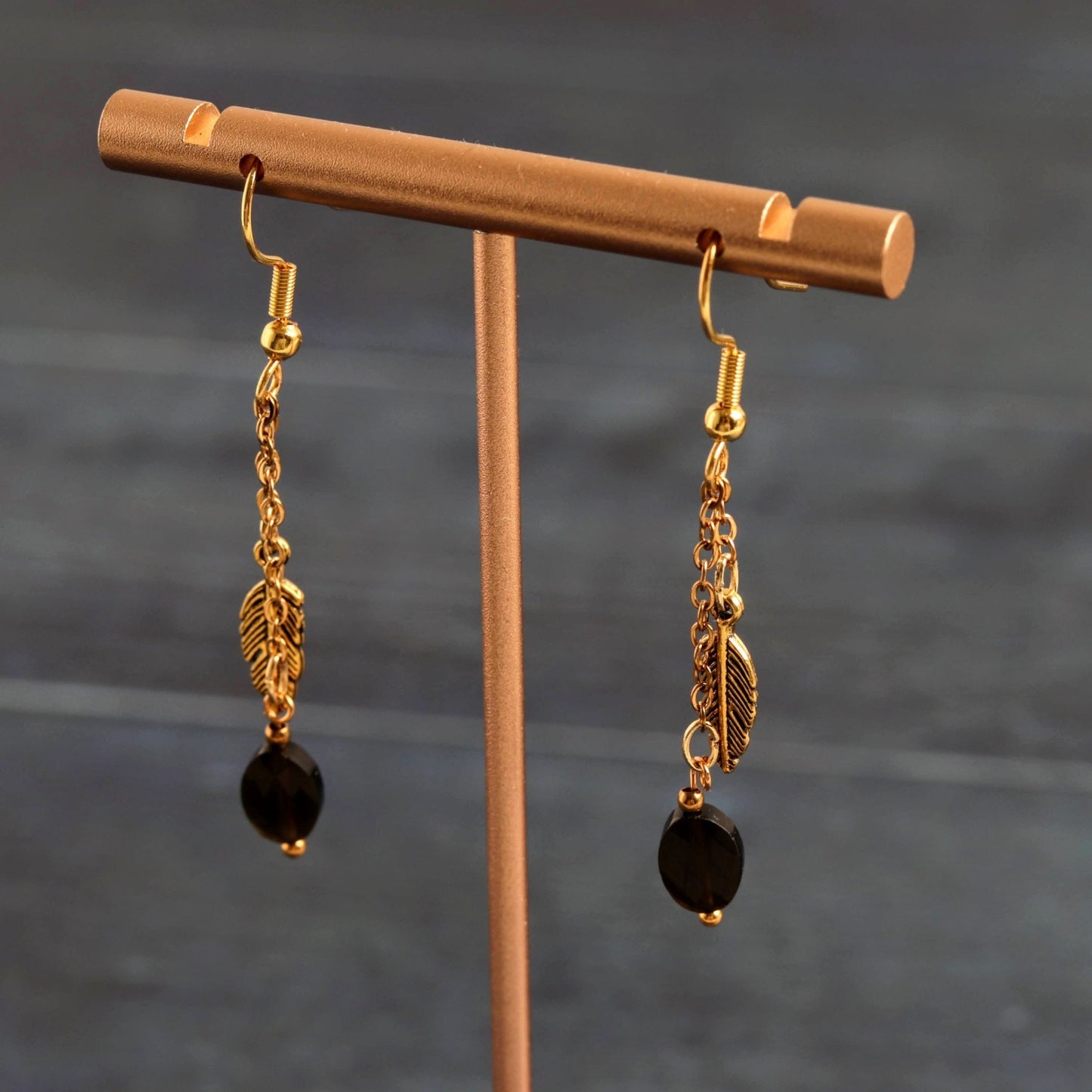 Night Plume- Handmade Jewellery - i am boho