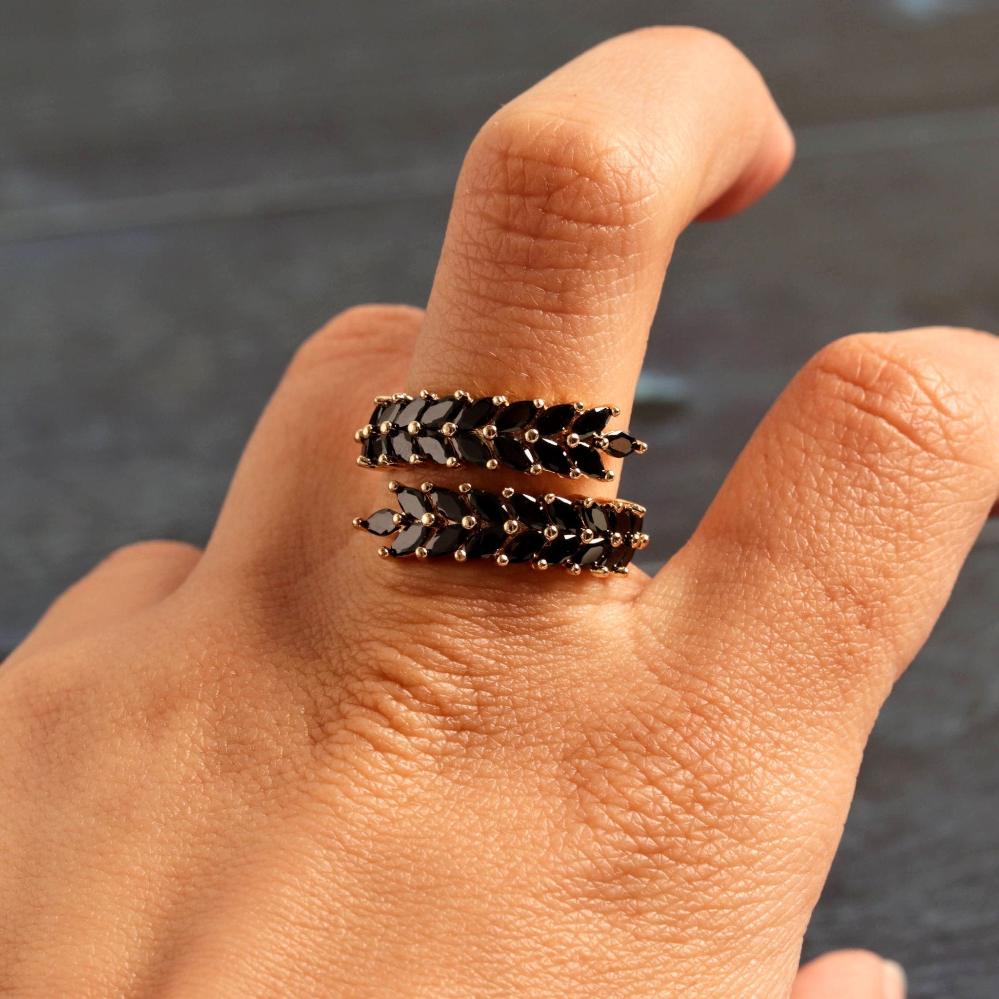 Midnight Chevron- Handmade Jewellery - i am boho
